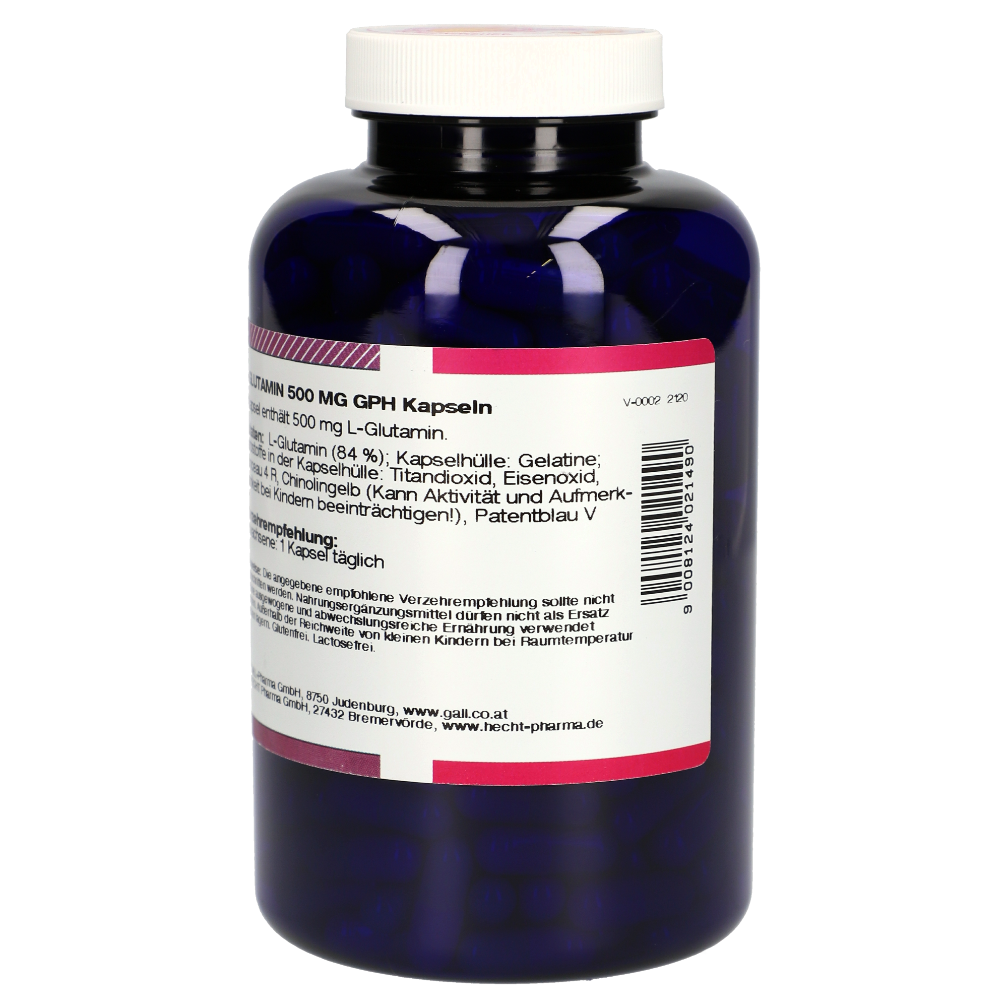 L-Glutamin 500 mg GPH Kapseln