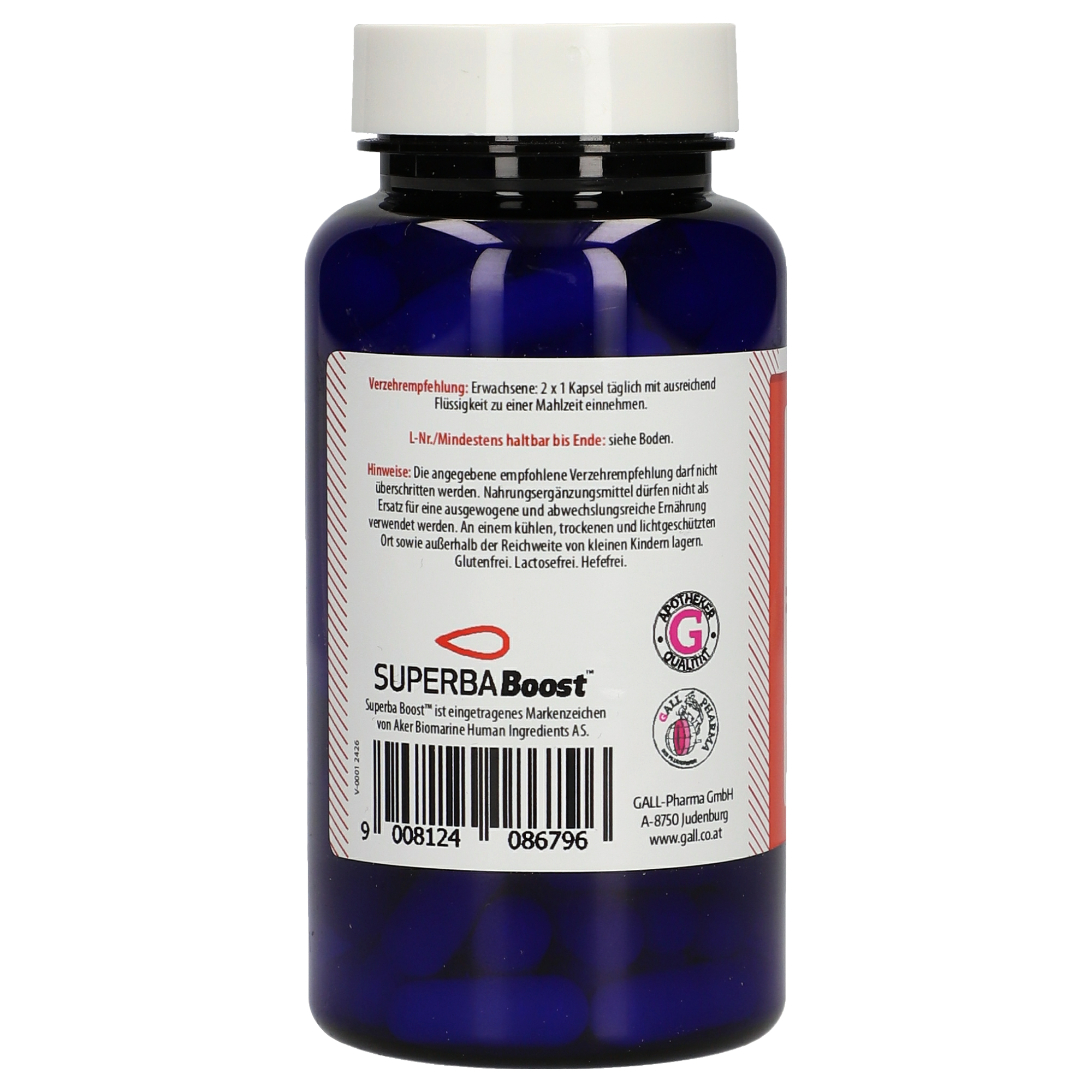 Krillöl Superba Boost 590 mg GPH Kapseln