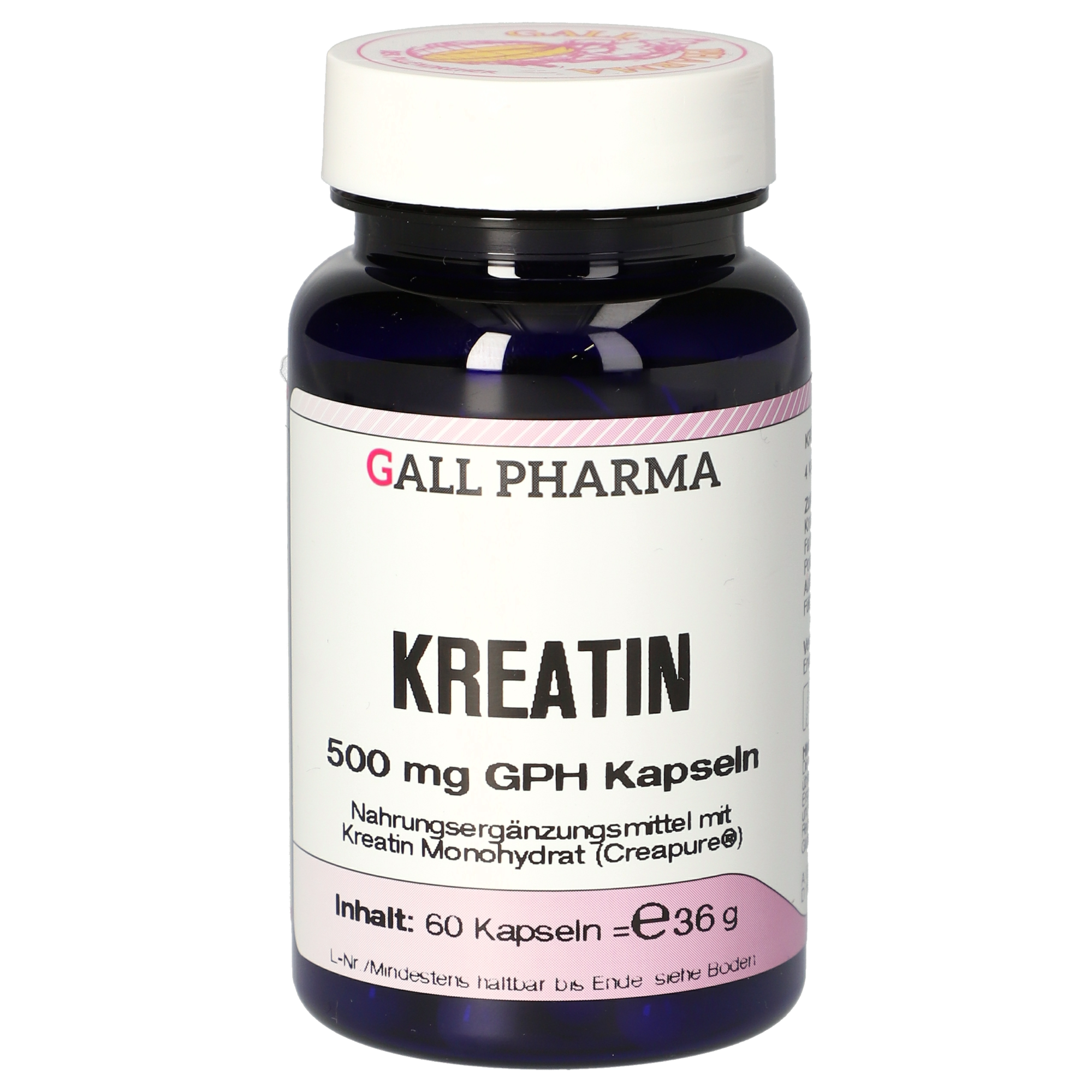 Kreatin 500 mg GPH Kapseln Kreatin 500 mg GPH Kapseln