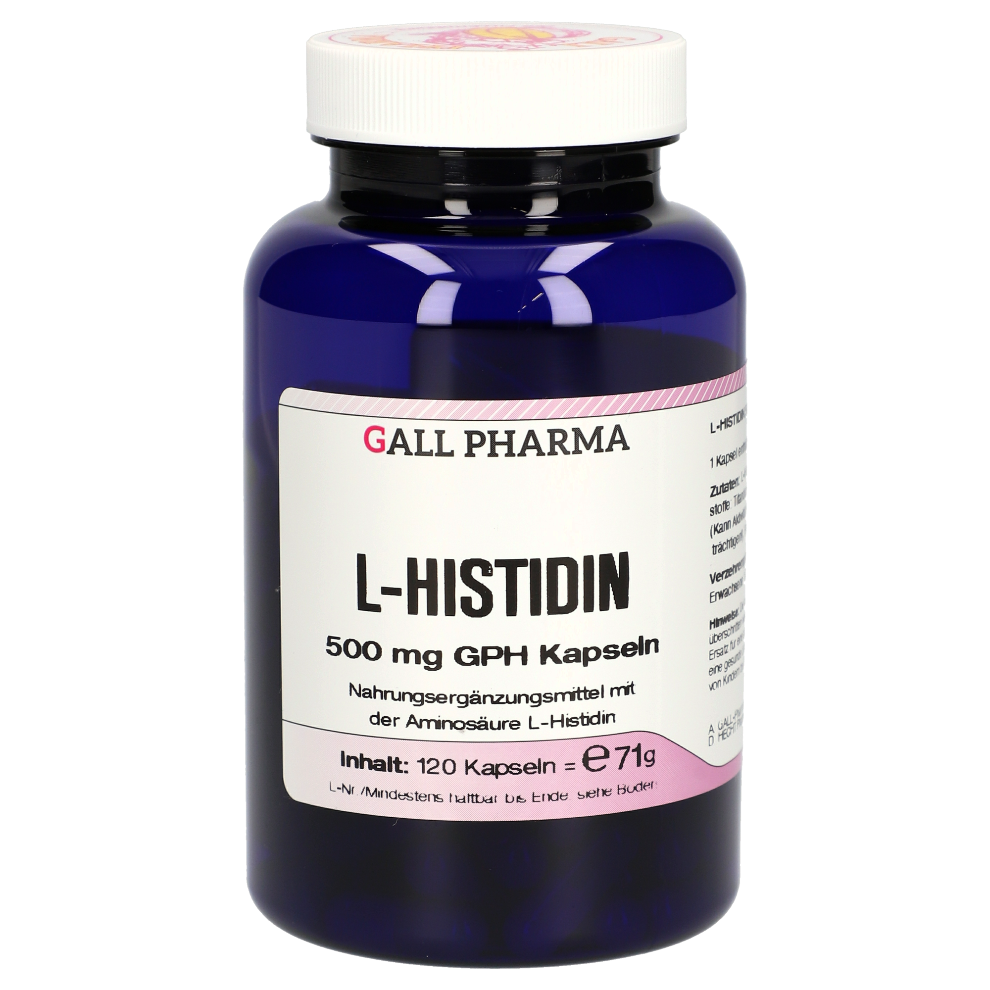 L-Histidin 500 mg GPH Kapseln