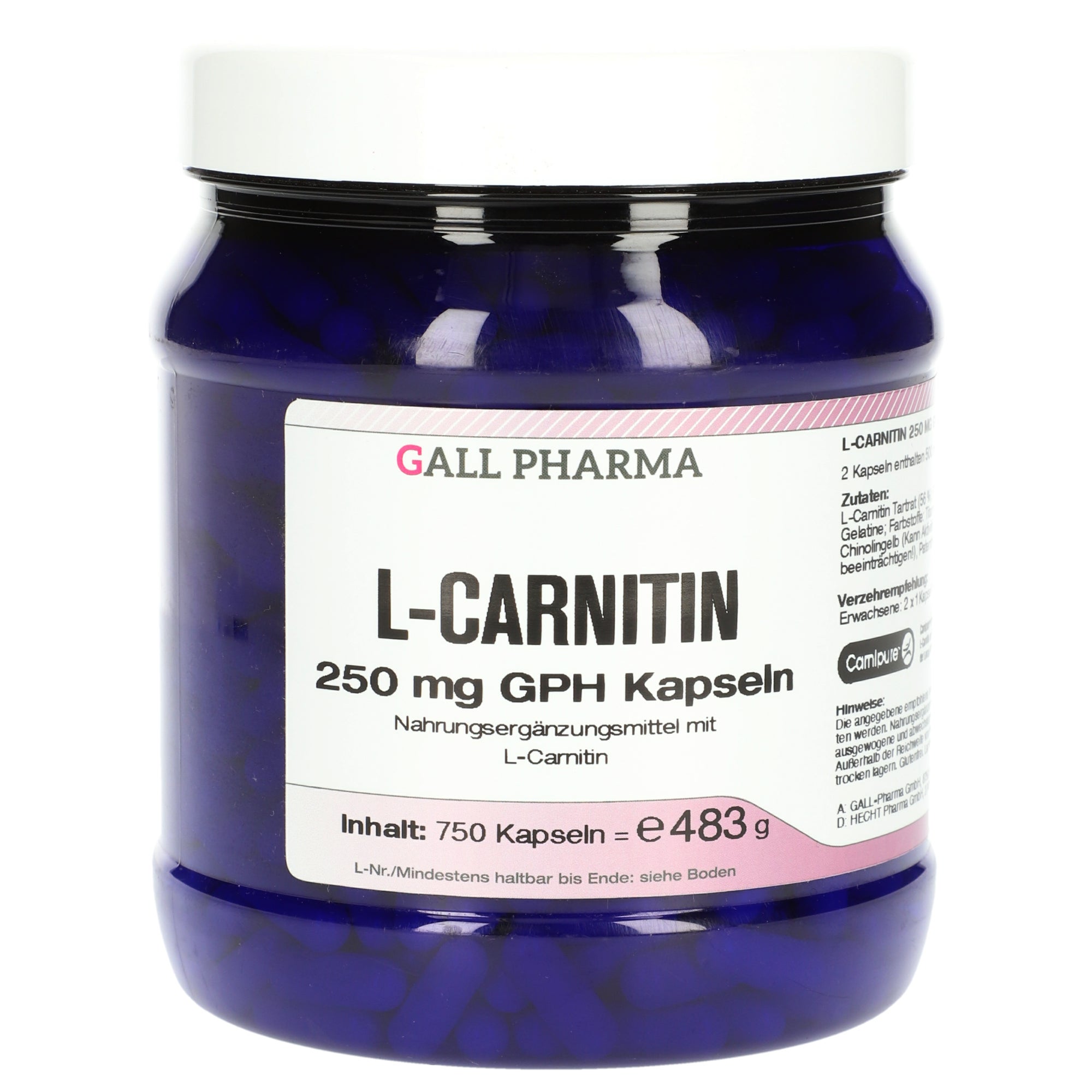 L-Carnitin 250 mg GPH Kapseln