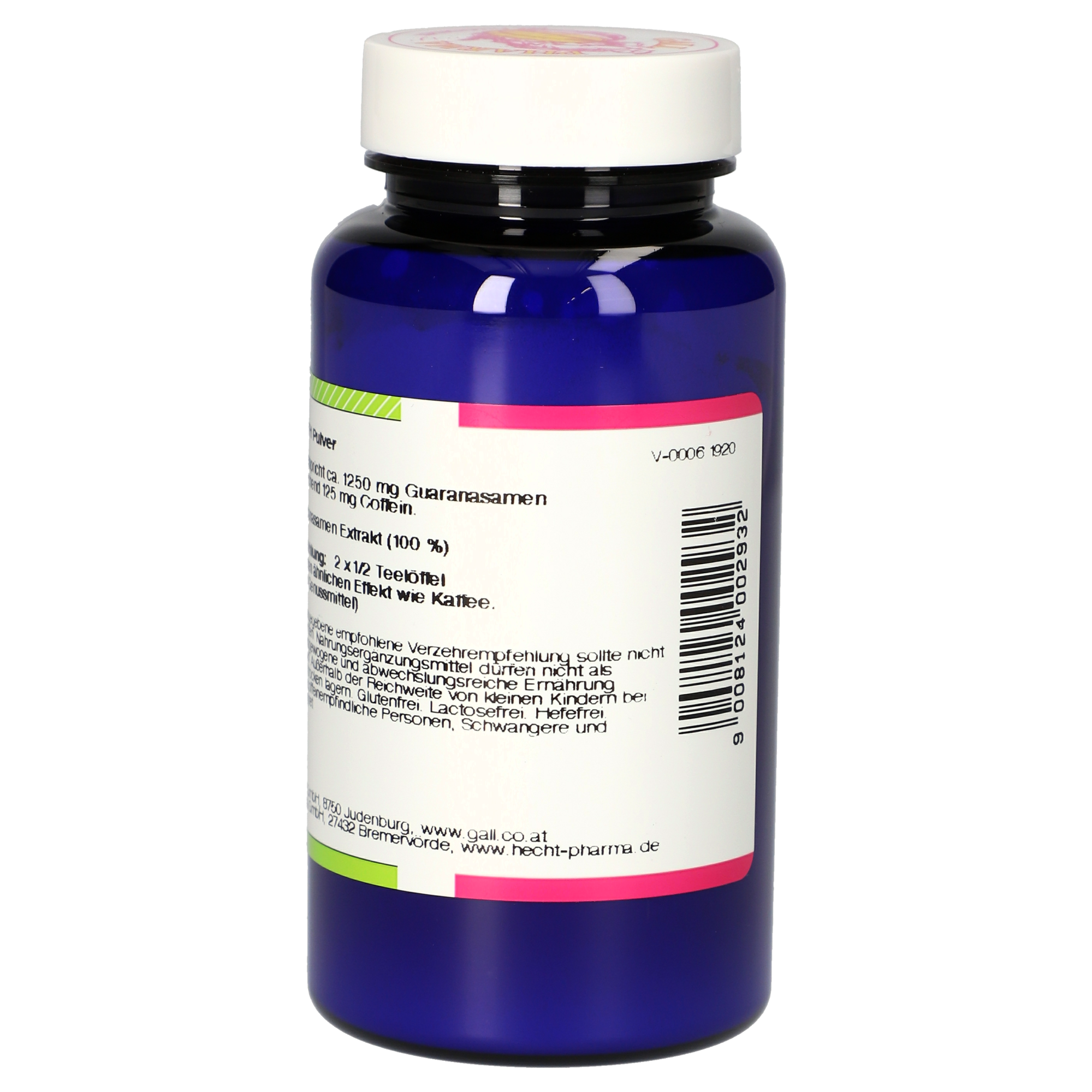 Guarana GPH Pulver