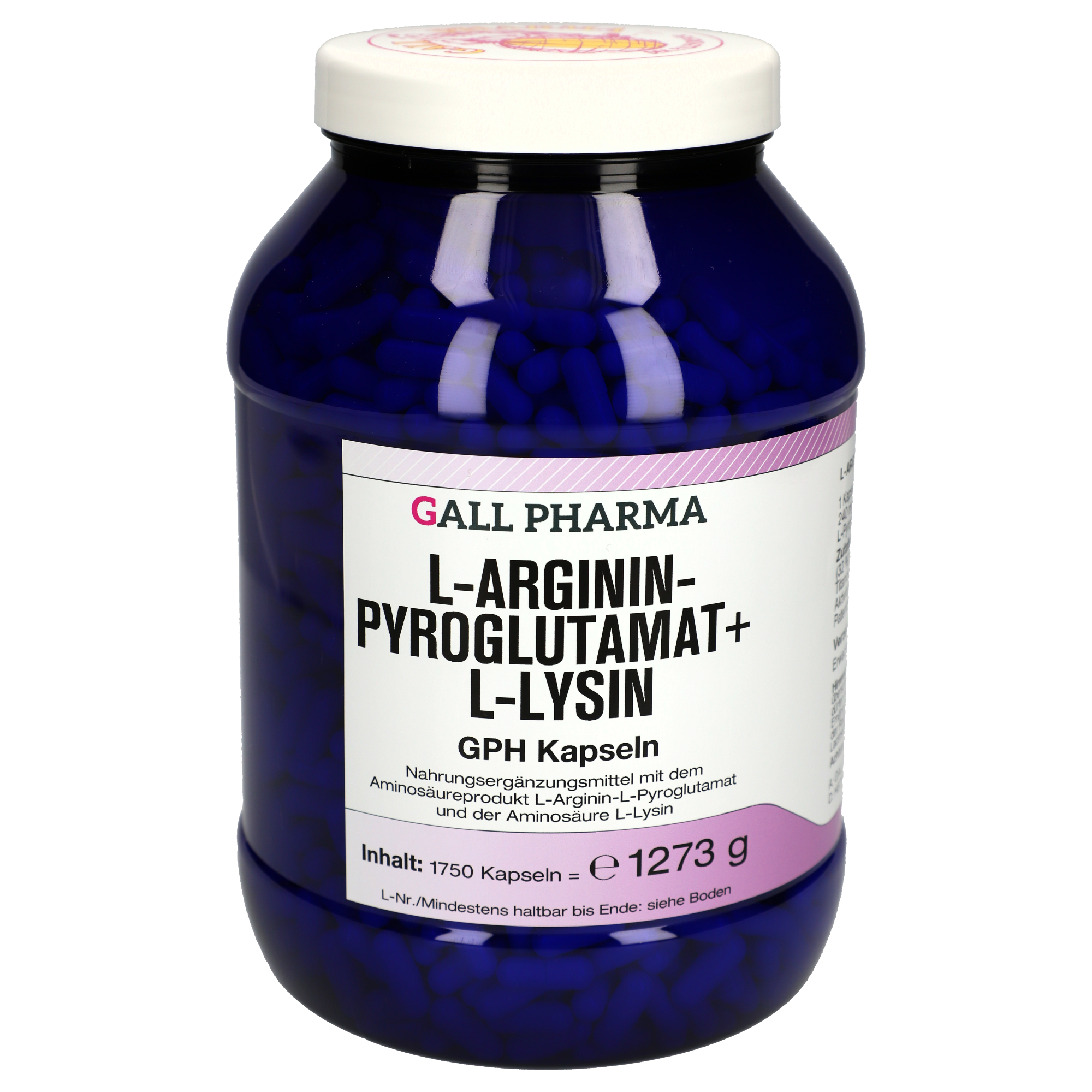 L-Argininpyroglutamat + L-Lysin 1:1 GPH Kapseln