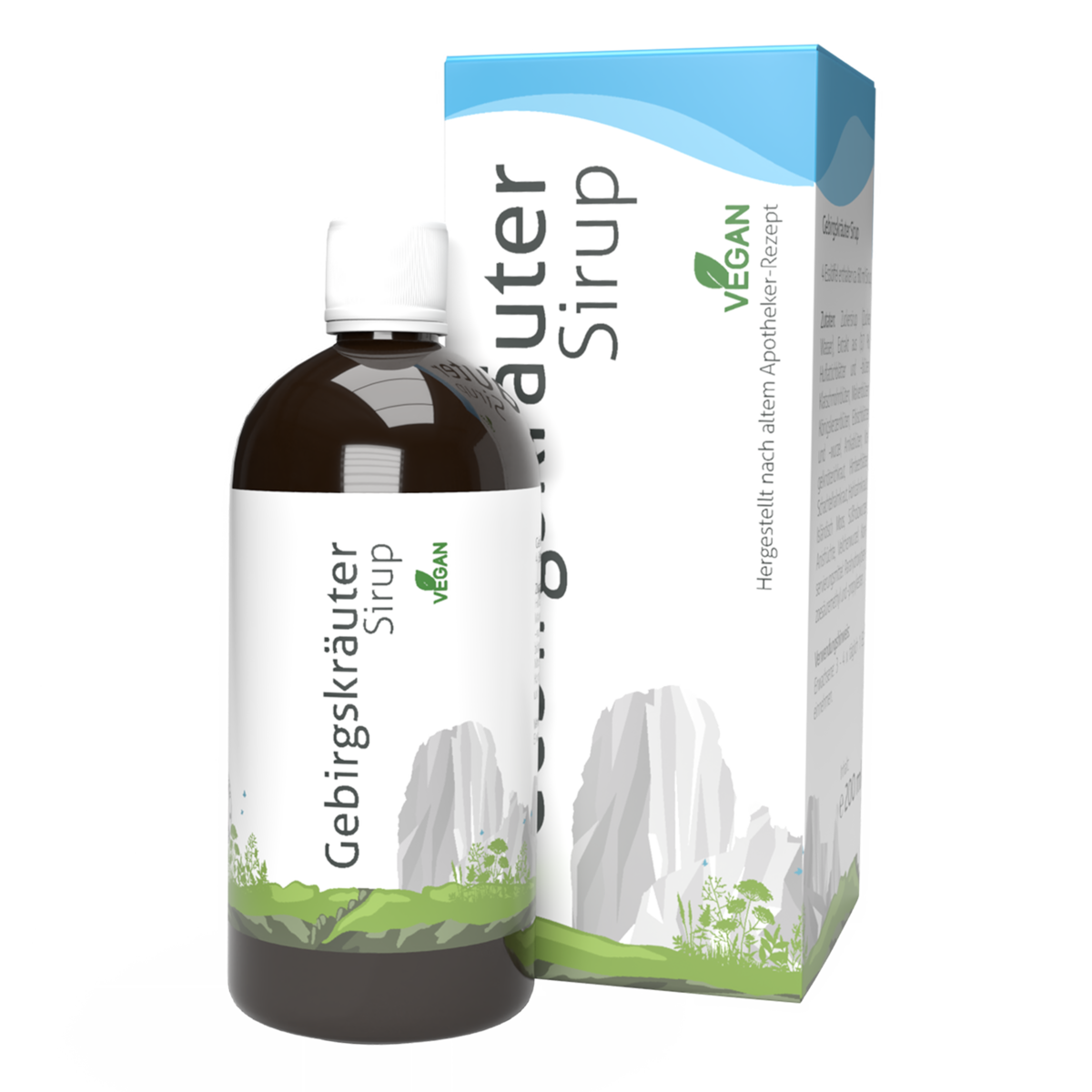 Gebirgskräuter Sirup Gebirgskräuter Sirup