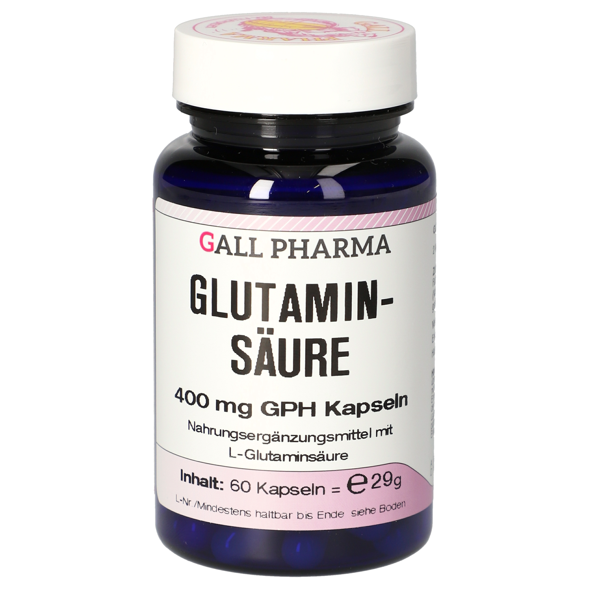Glutaminsäure 400 mg GPH Kapseln