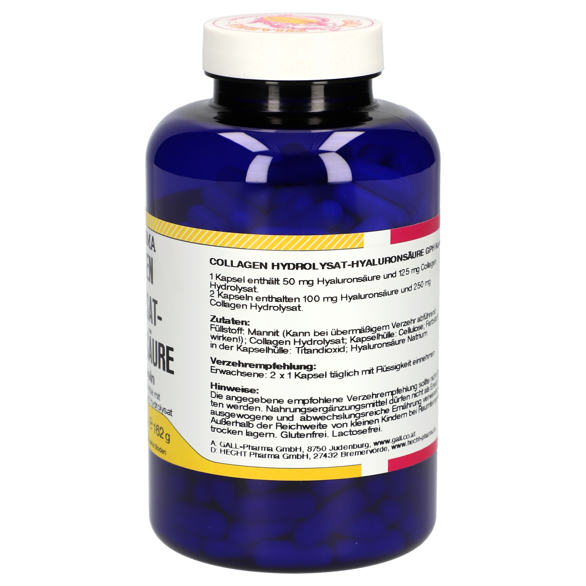Collagen Hydrolysat-Hyaluronsäure GPH Kapseln