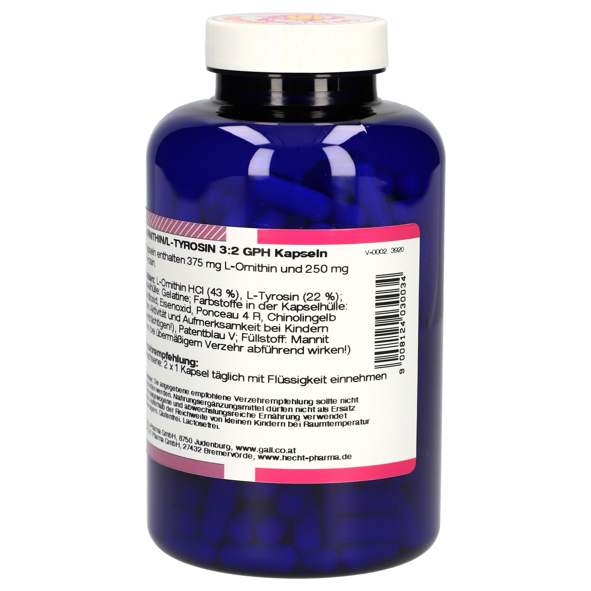 L-Ornithin / L-Tyrosin 3:2 GPH Kapseln