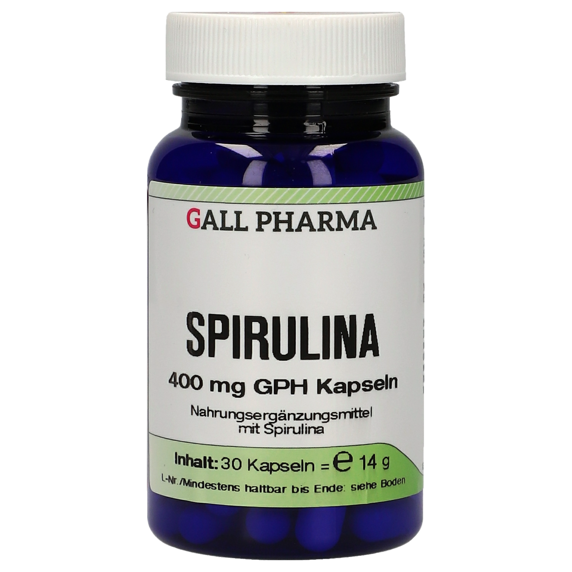Spirulina 400 mg GPH Kapseln