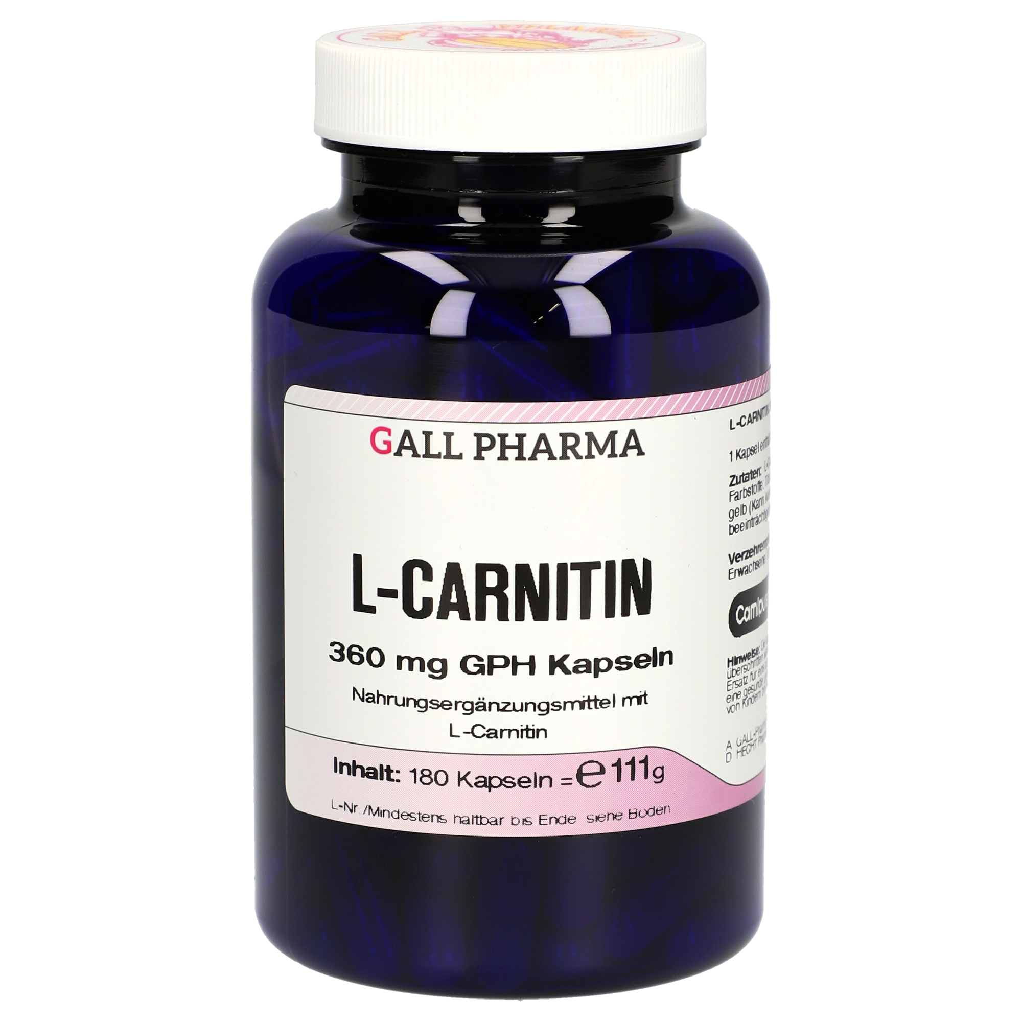 L-Carnitin 360 mg GPH Kapseln