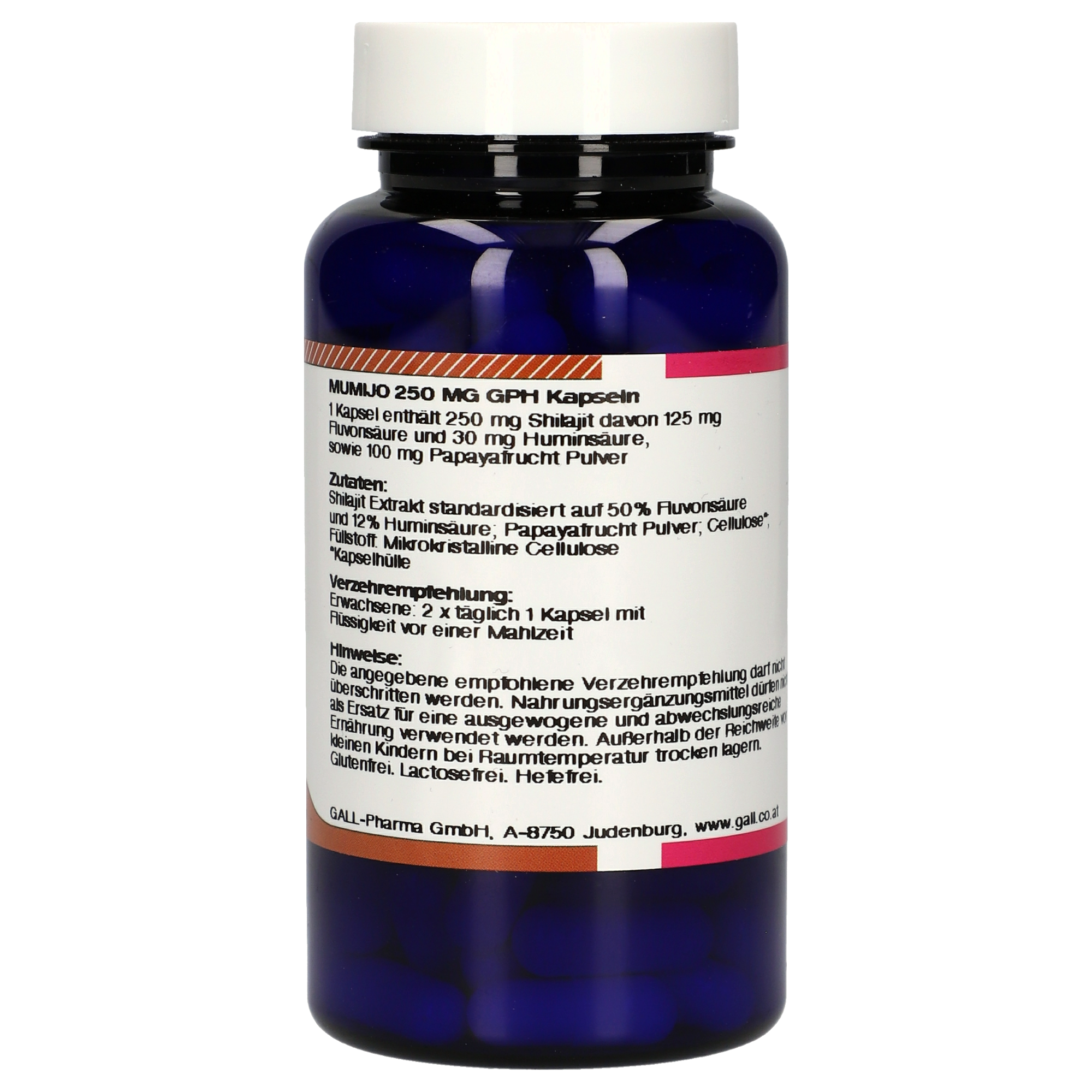 Mumijo 250 mg GPH Kapseln