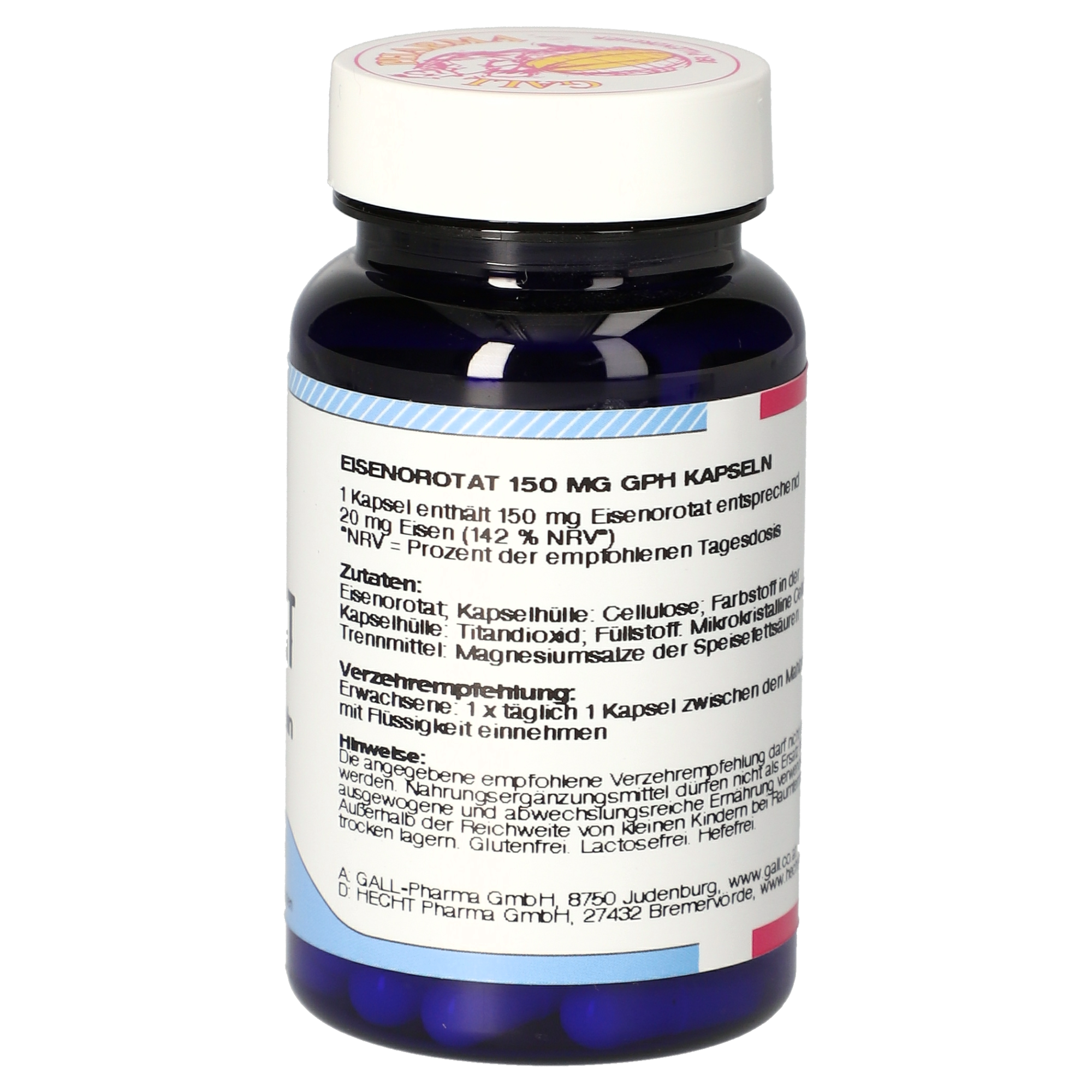 Eisenorotat 150 mg GPH Kapseln