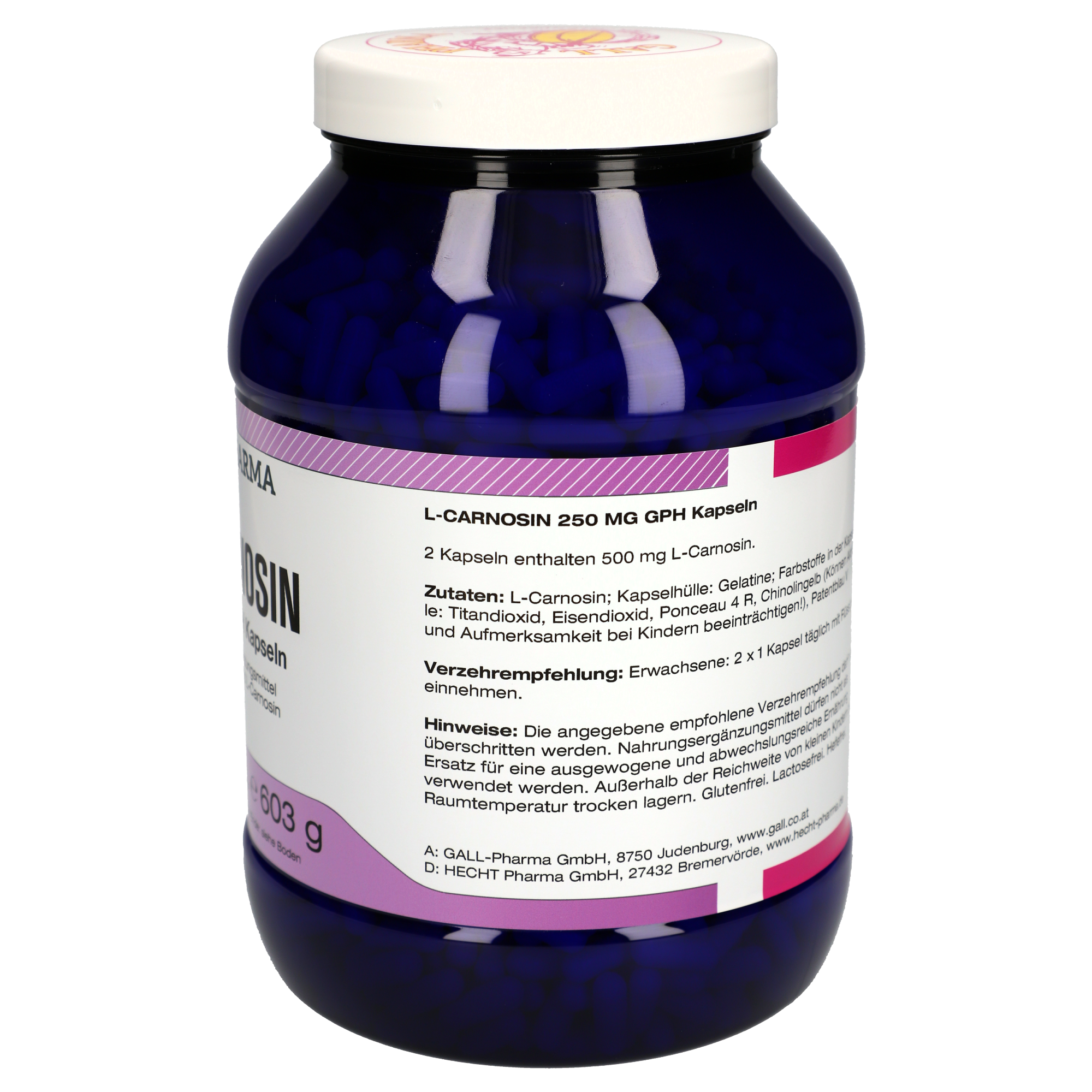 L-Carnosin 250 mg GPH Kapseln