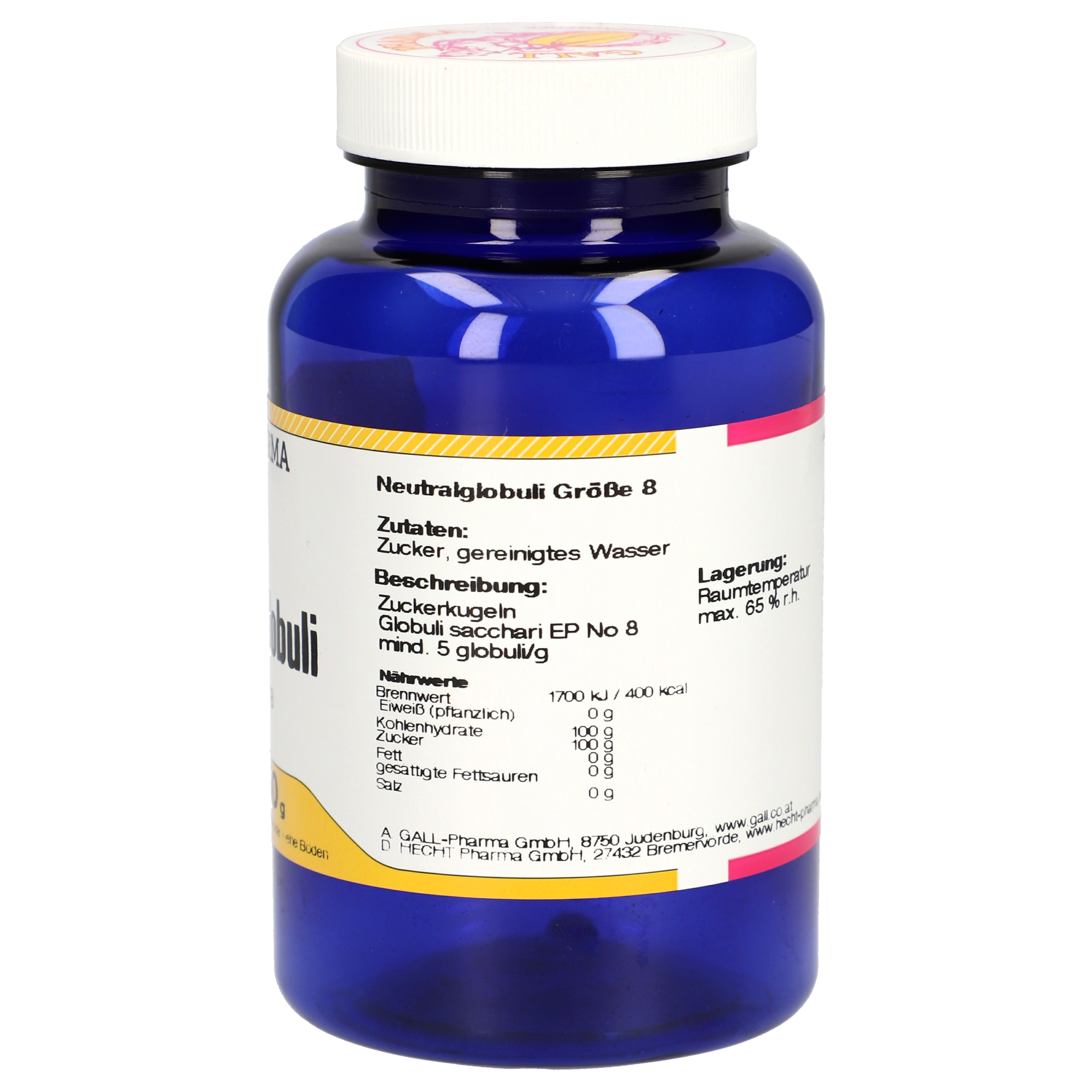 Neutralglobuli Größe 8 GPH