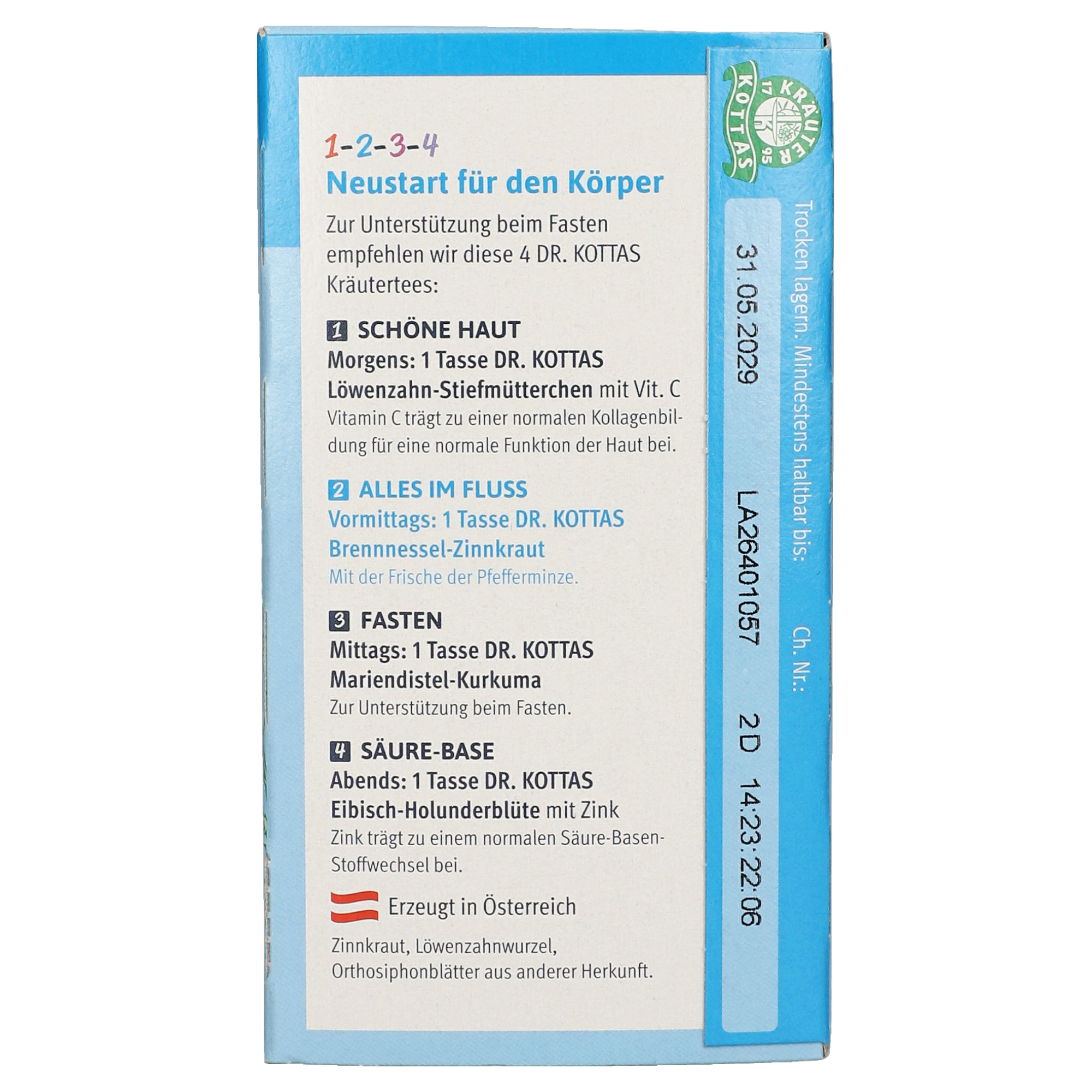 Dr. Kottas Brennnessel-Zinnkraut Tee