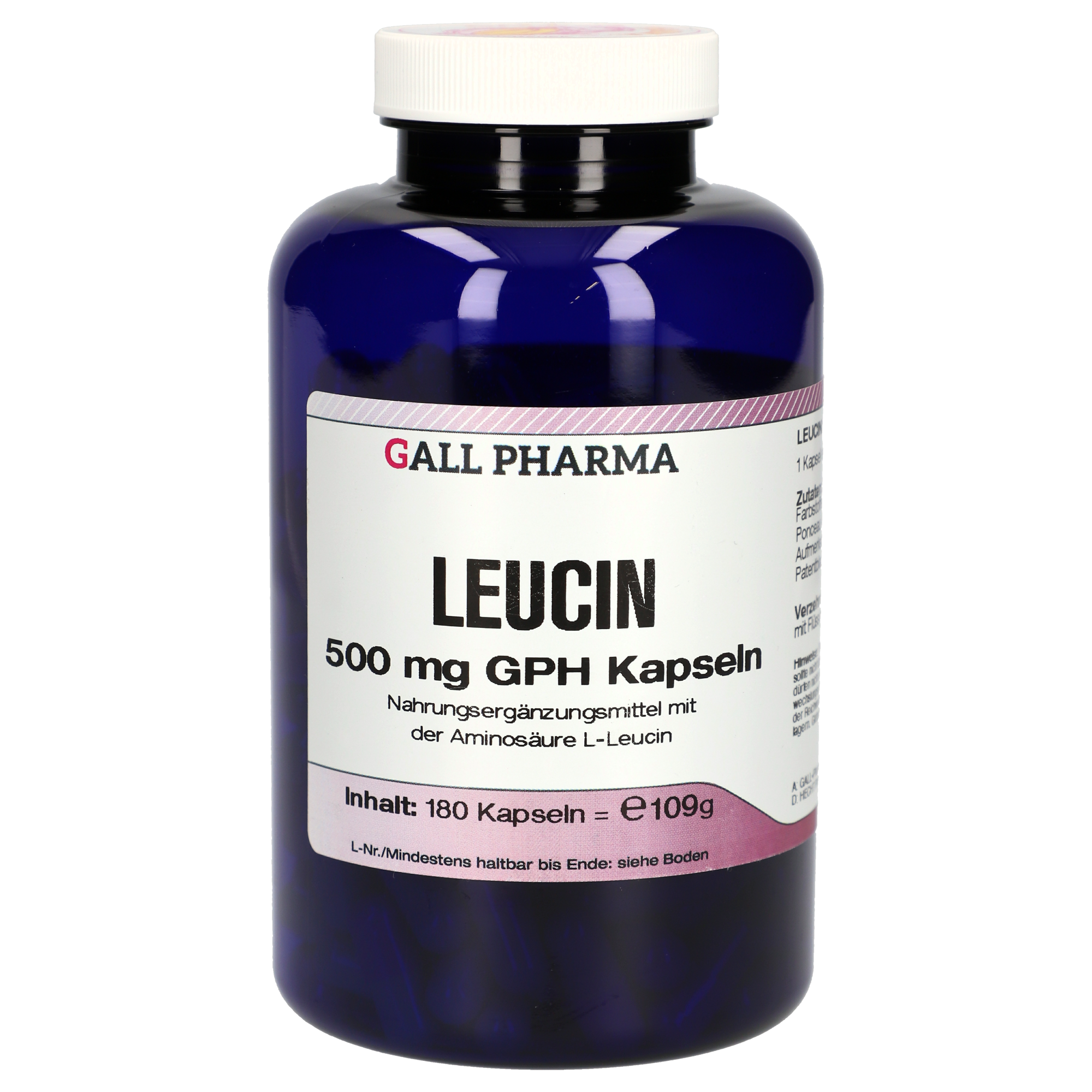 Leucin 500 mg GPH Kapseln