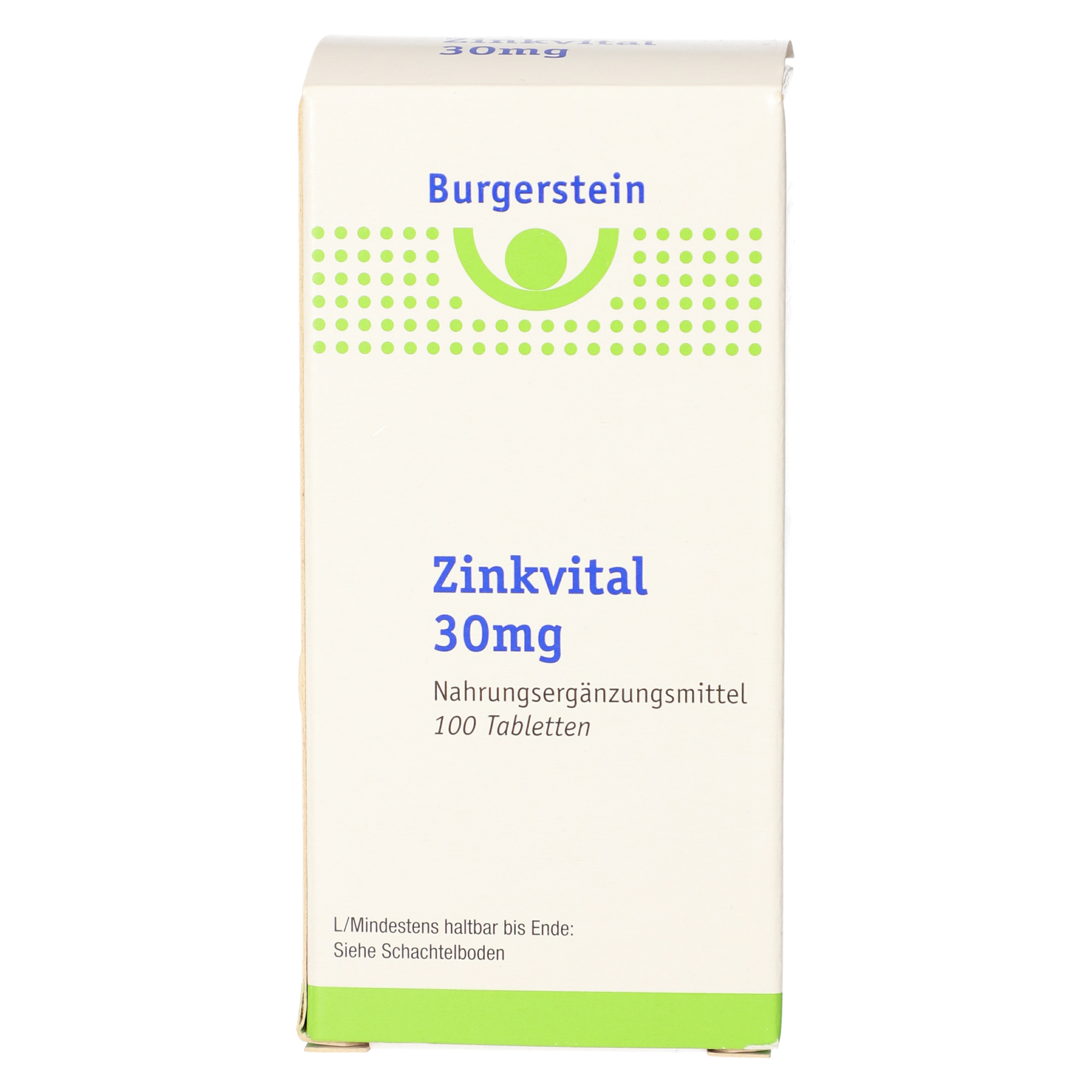 Burgerstein Zinkvital 30 mg Tabletten
