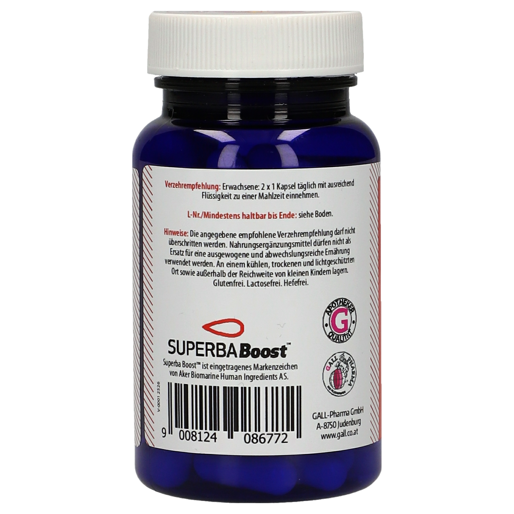 Krillöl Superba Boost 590 mg GPH Kapseln