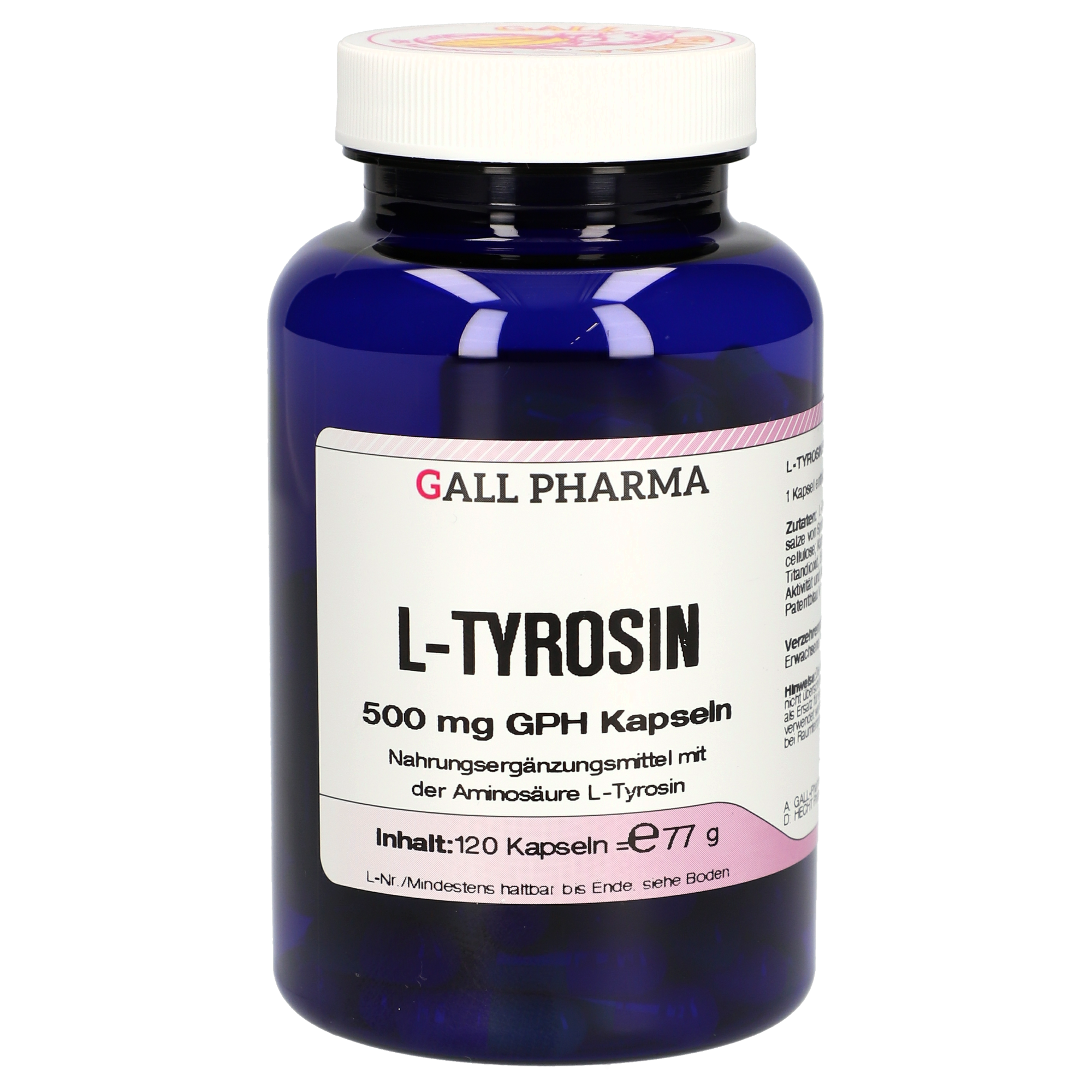 L-Tyrosin 500 mg GPH Kapseln