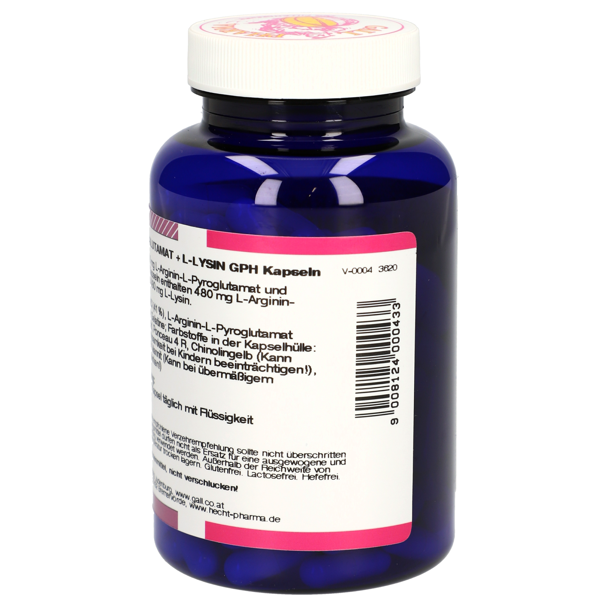 L-Argininpyroglutamat + L-Lysin 1:1 GPH Kapseln