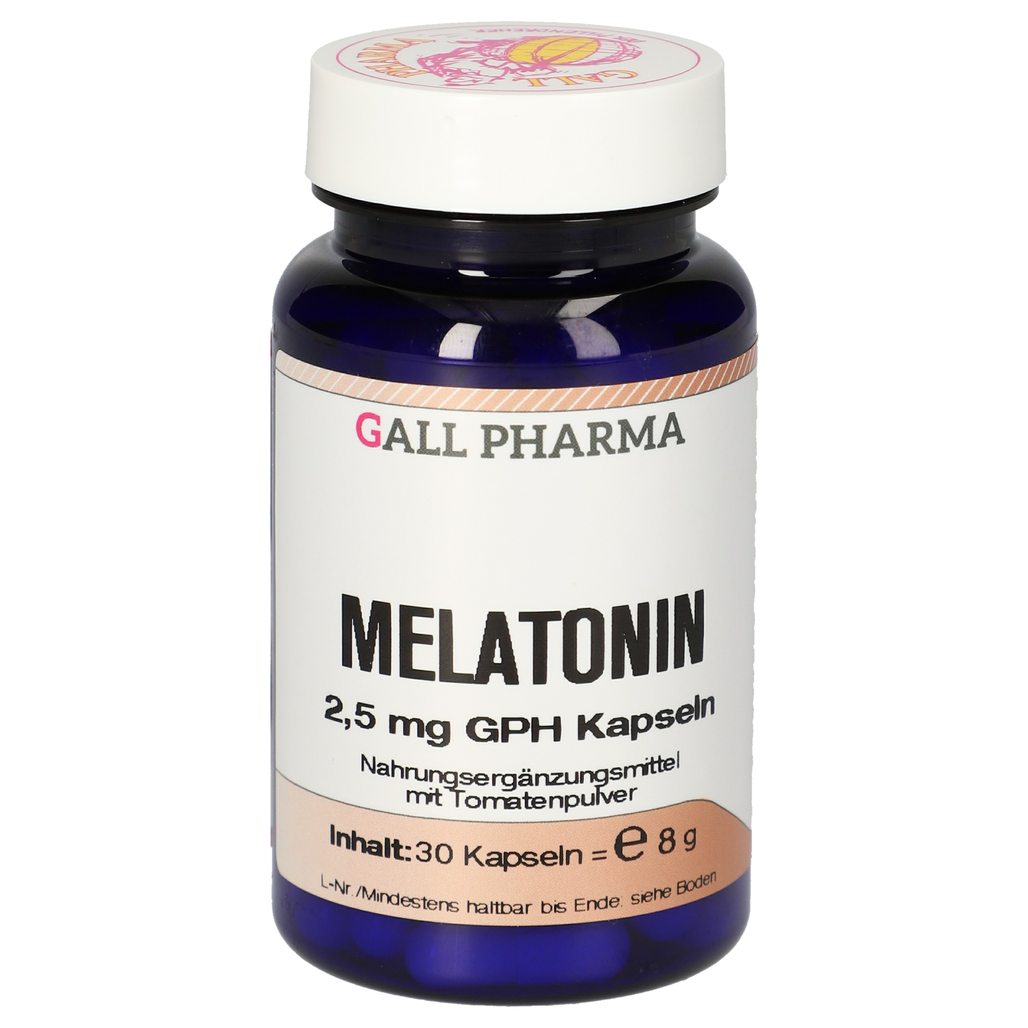Melatonin 2,5 mg GPH Kapseln Melatonin 2,5 mg GPH Kapseln