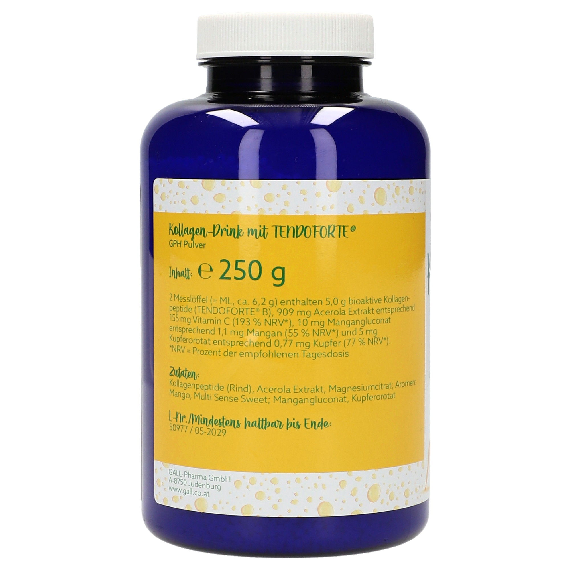 Kollagen-Drink TENDOFORTE® Mango GPH Pulver