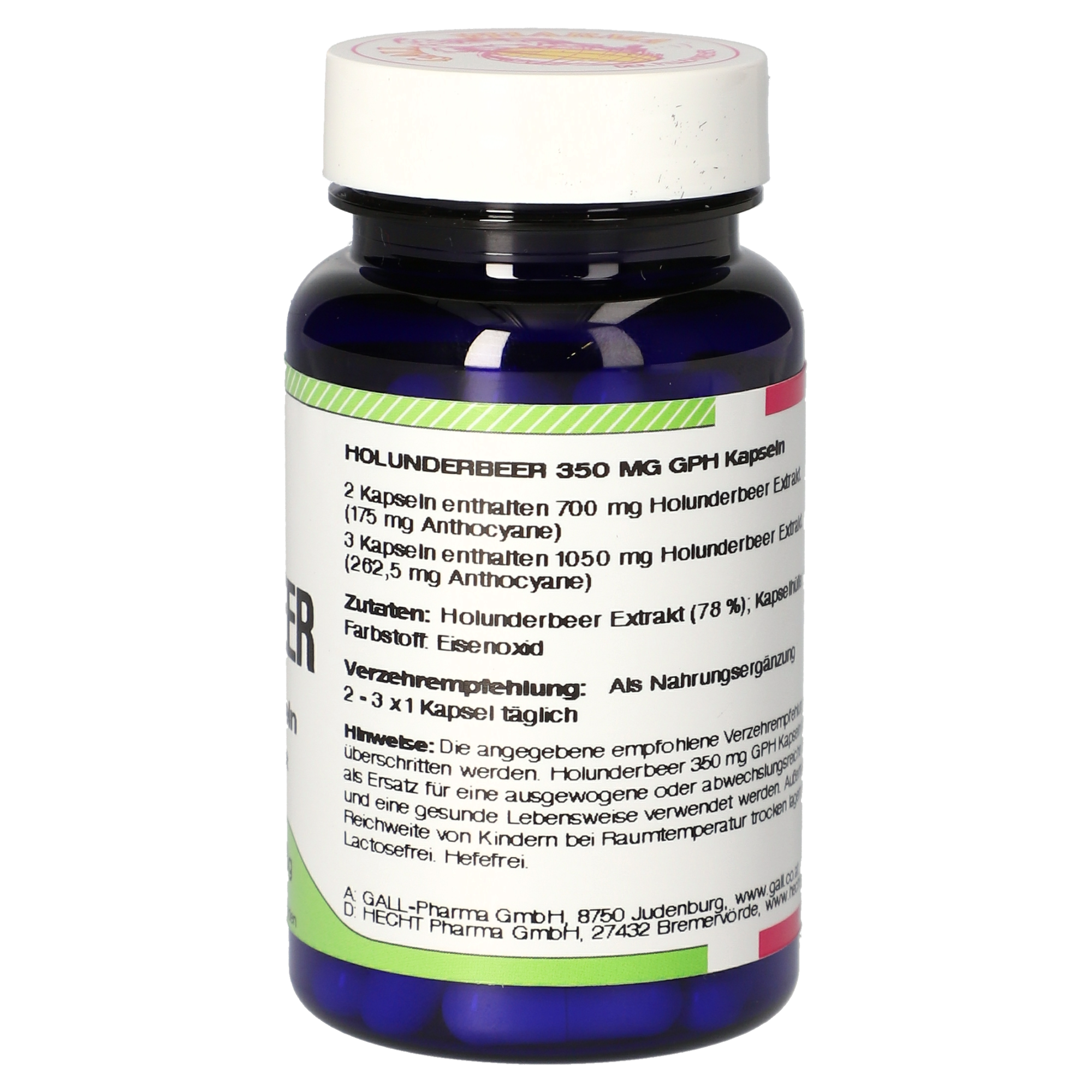 Holunderbeer 350 mg GPH Kapseln