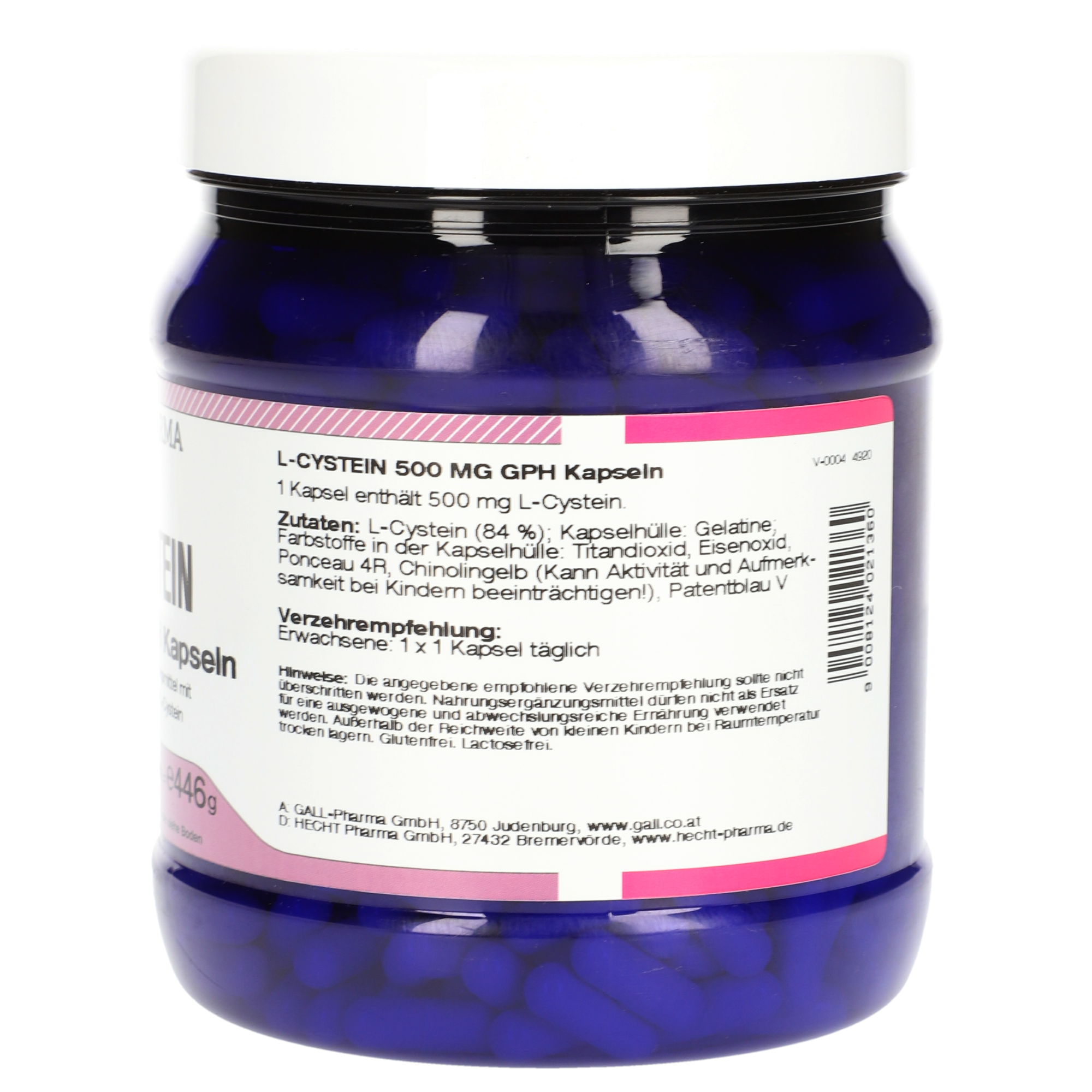 L-Cystein 500 mg GPH Kapseln