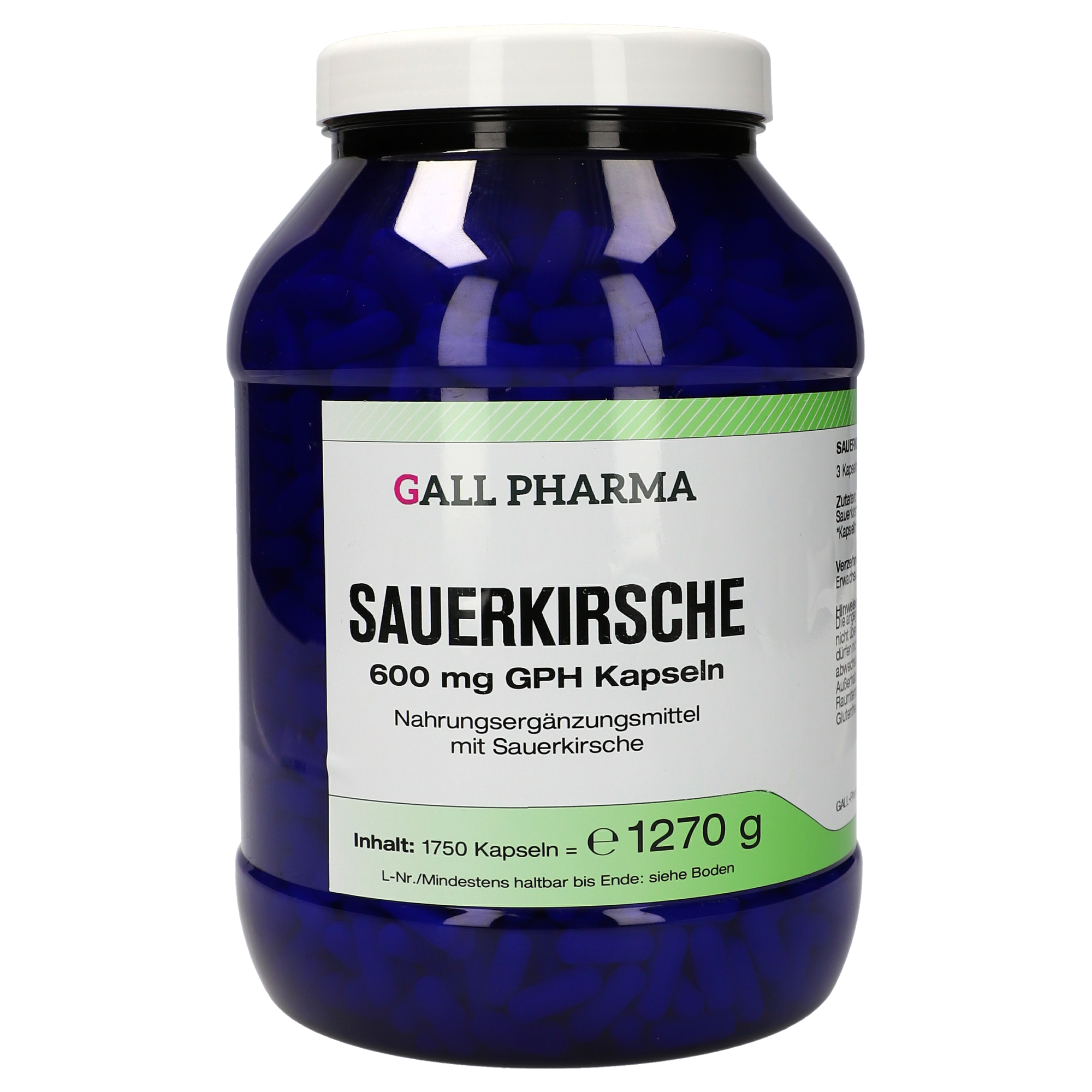 Sauerkirsche 600 mg GPH Kapseln