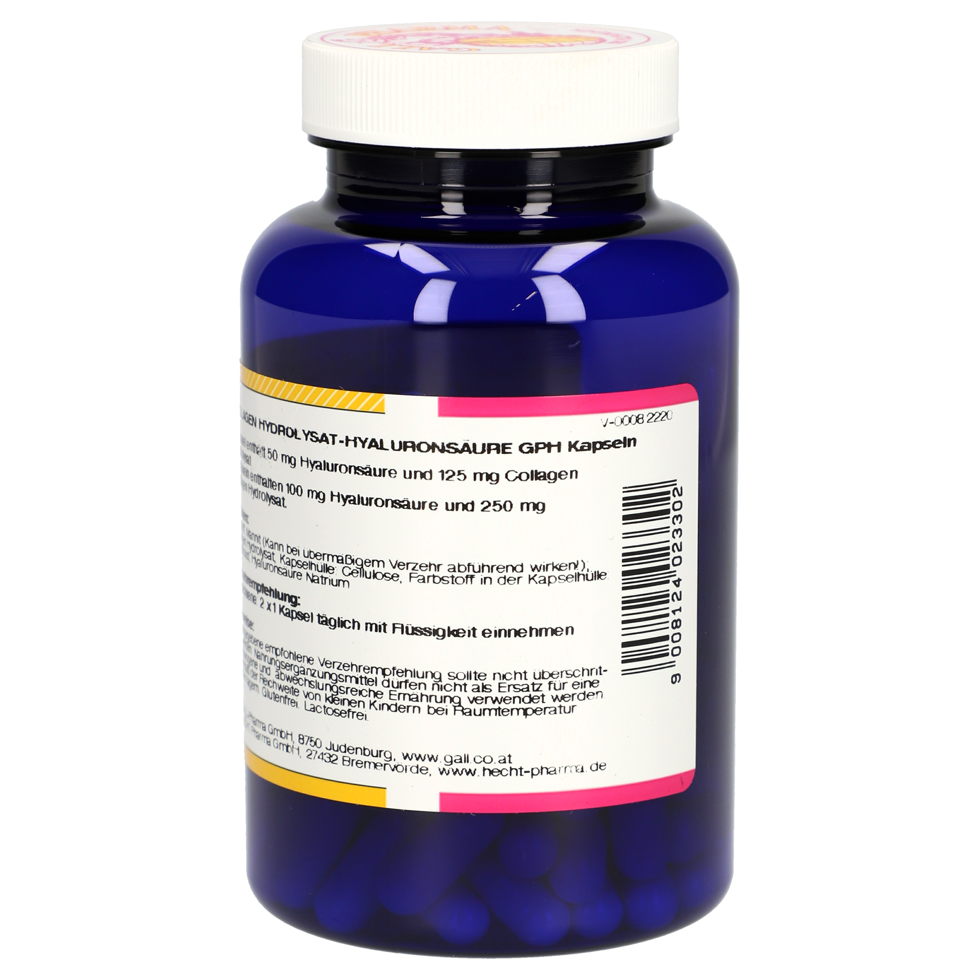 Collagen Hydrolysat-Hyaluronsäure GPH Kapseln