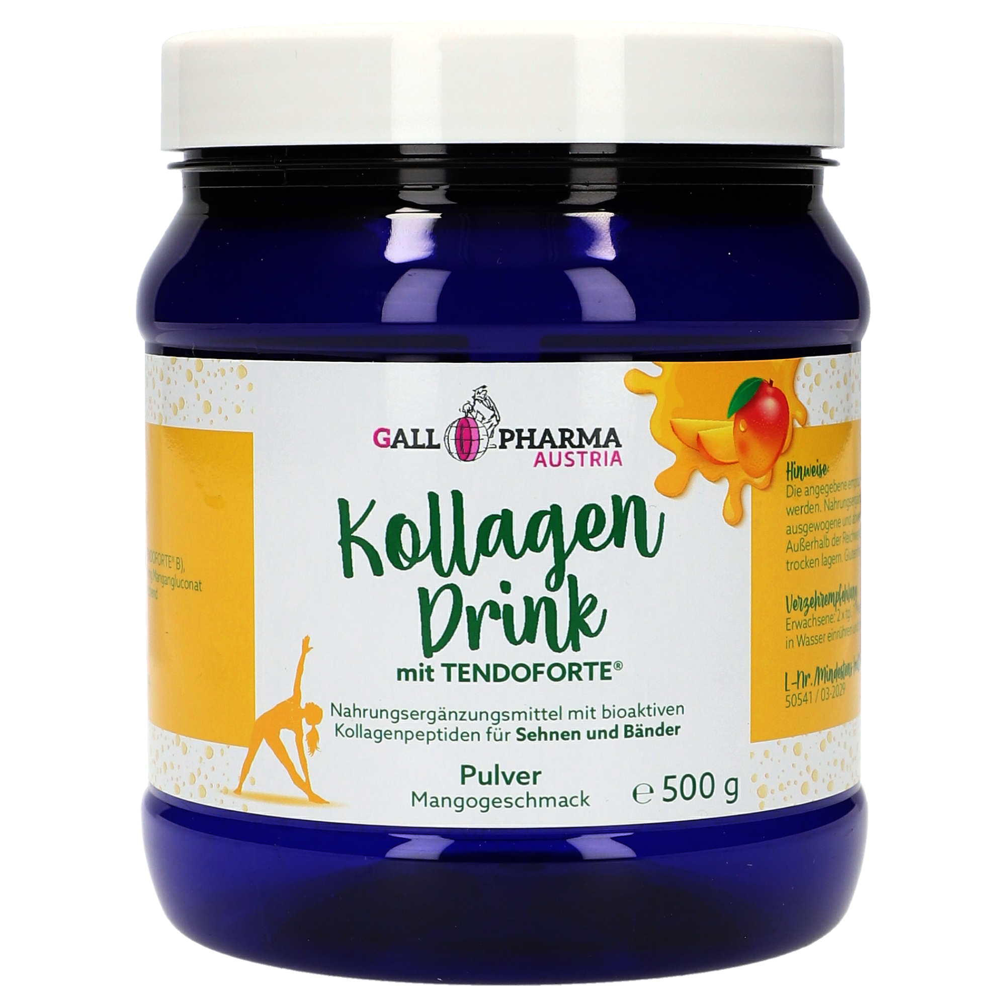 Collagen-Drink TENDOFORTE® Mango GPH Powder