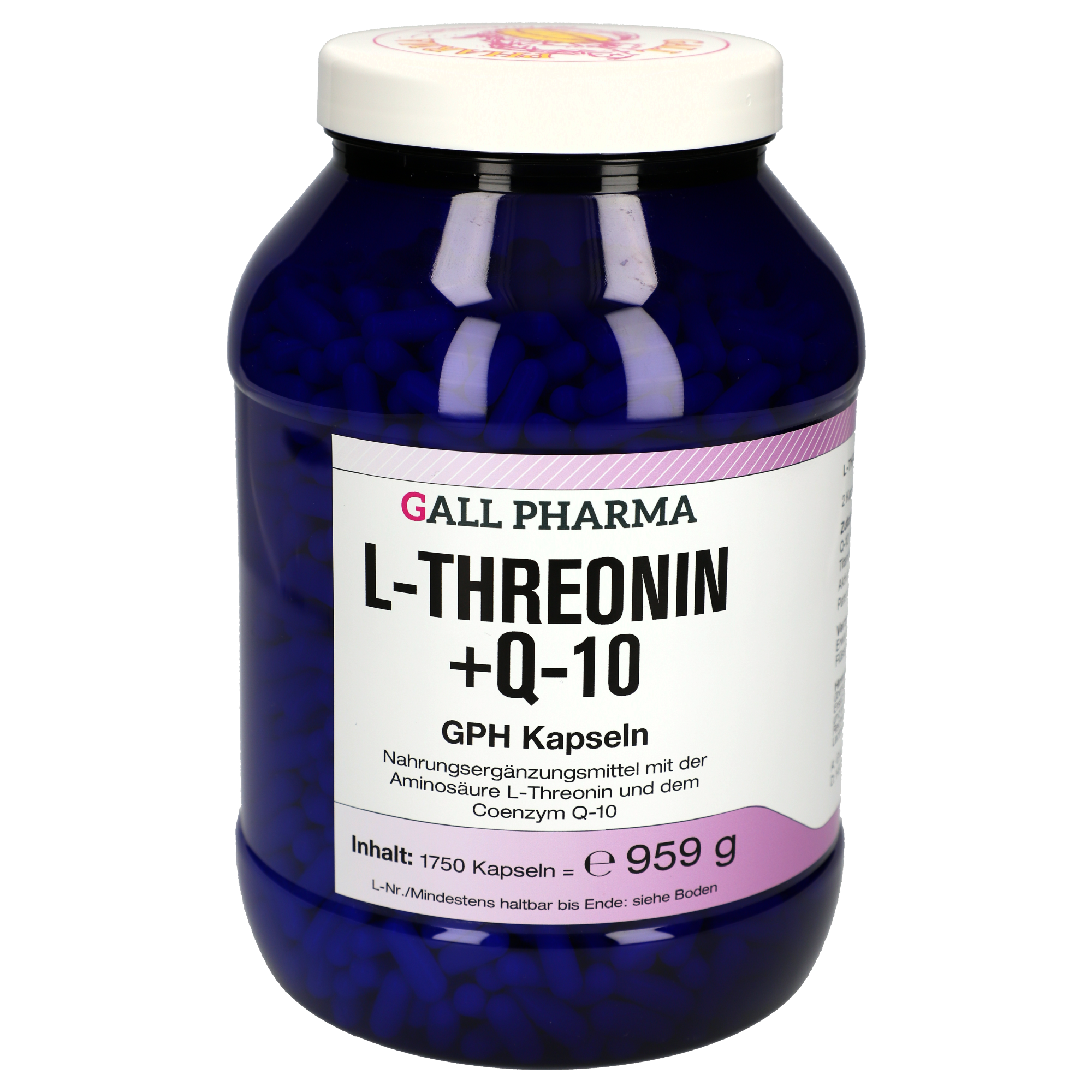 L-Threonine + Q10 GPH Capsules