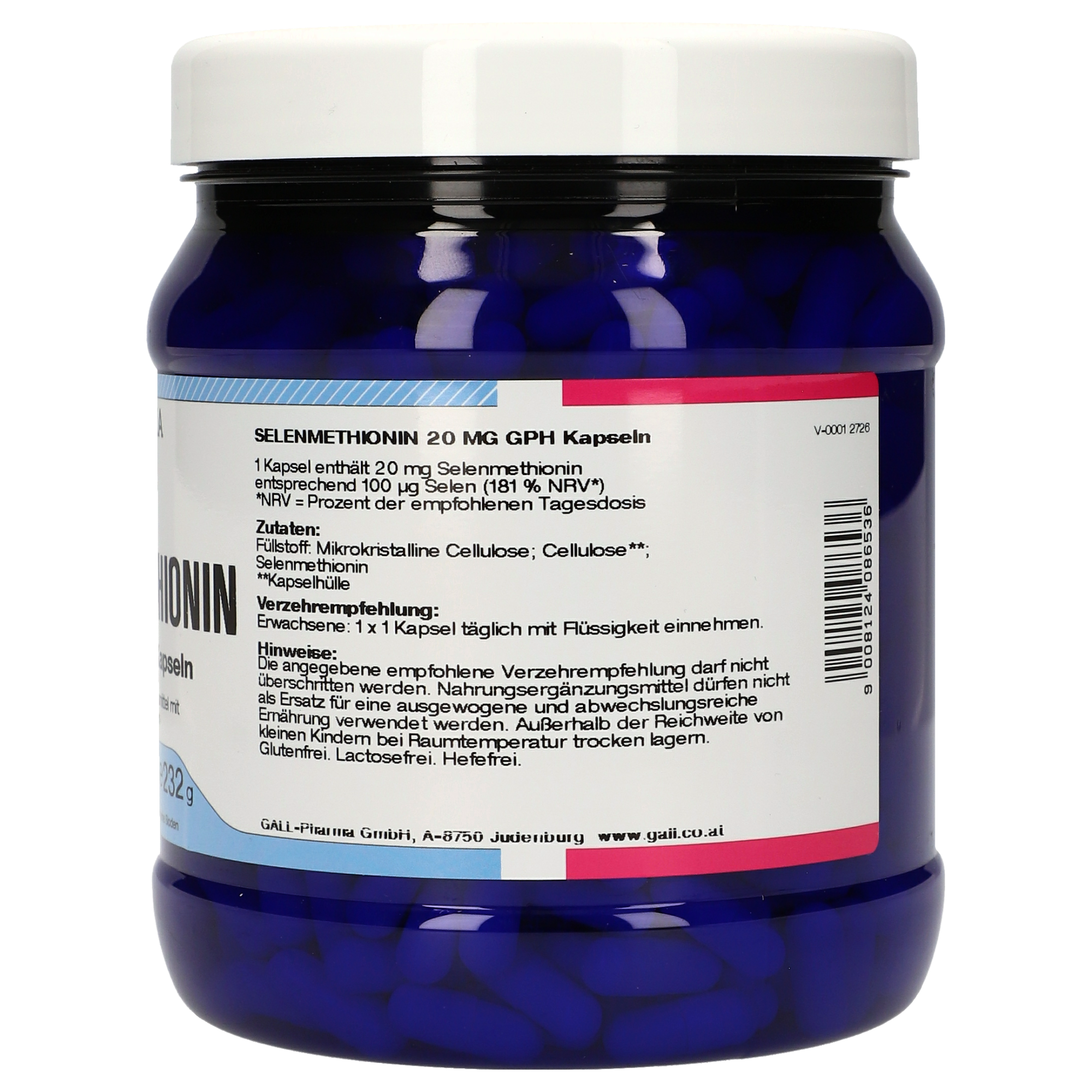 Selenmethionin 20 mg GPH Kapseln