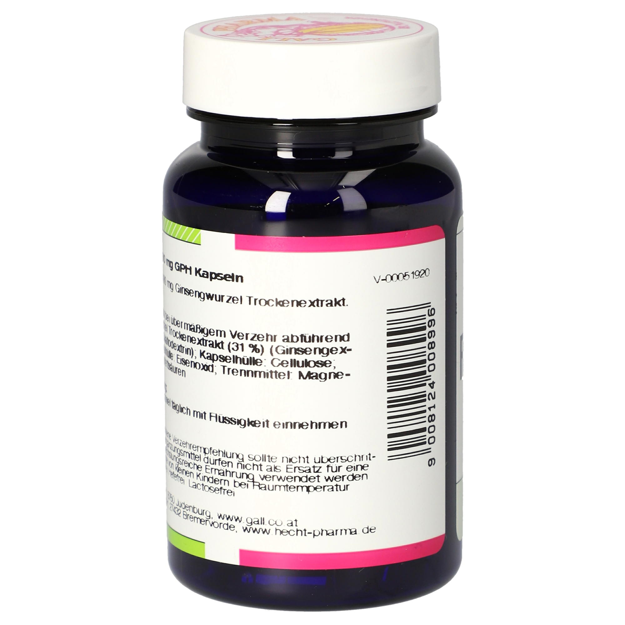 Roter Ginseng GPH Kapseln