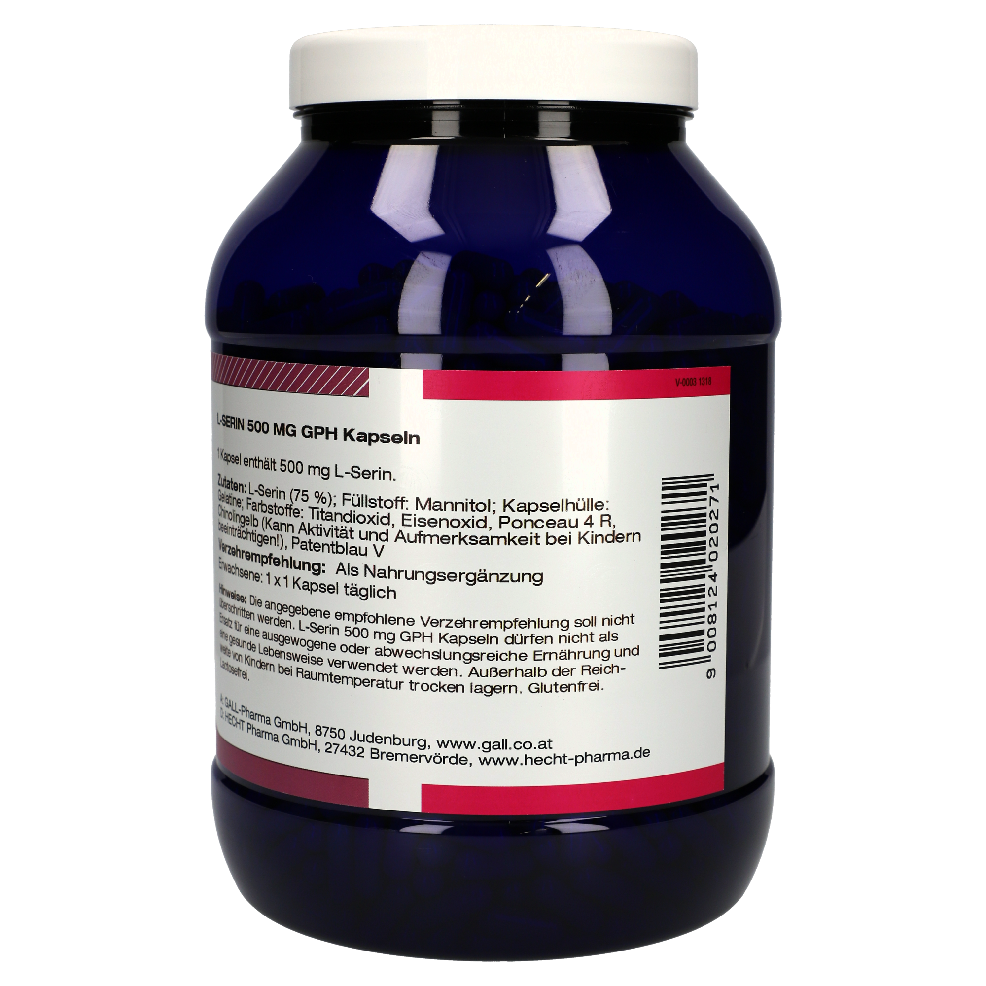 L-Serin 500 mg GPH Kapseln