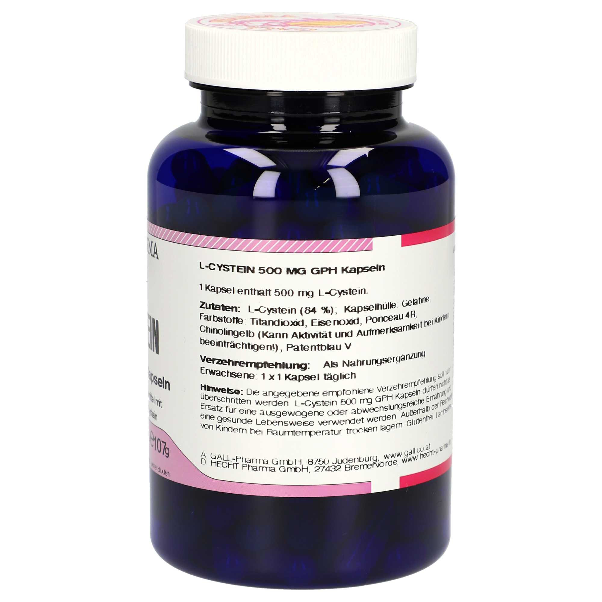 L-Cystein 500 mg GPH Kapseln