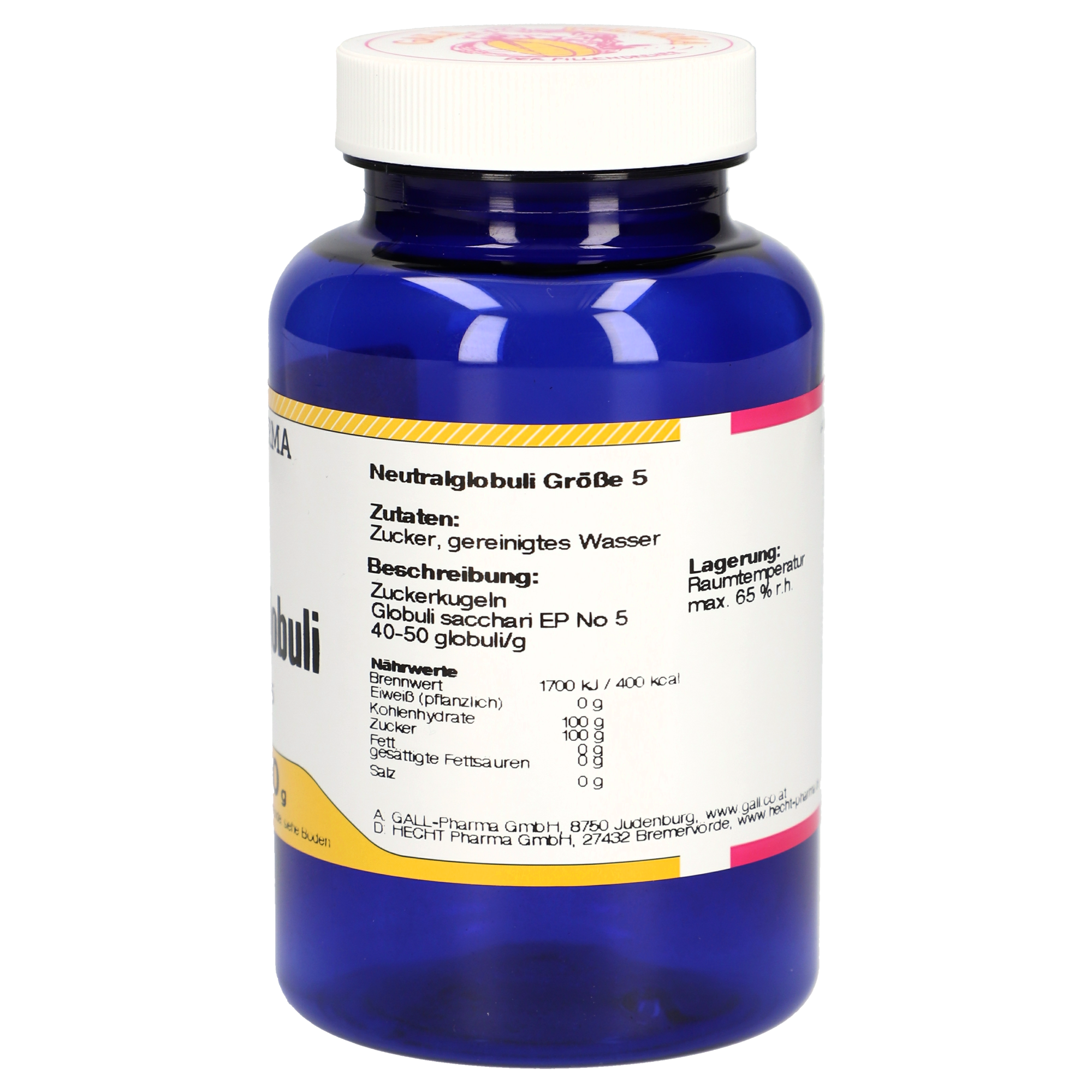 Neutralglobuli Größe 5 GPH