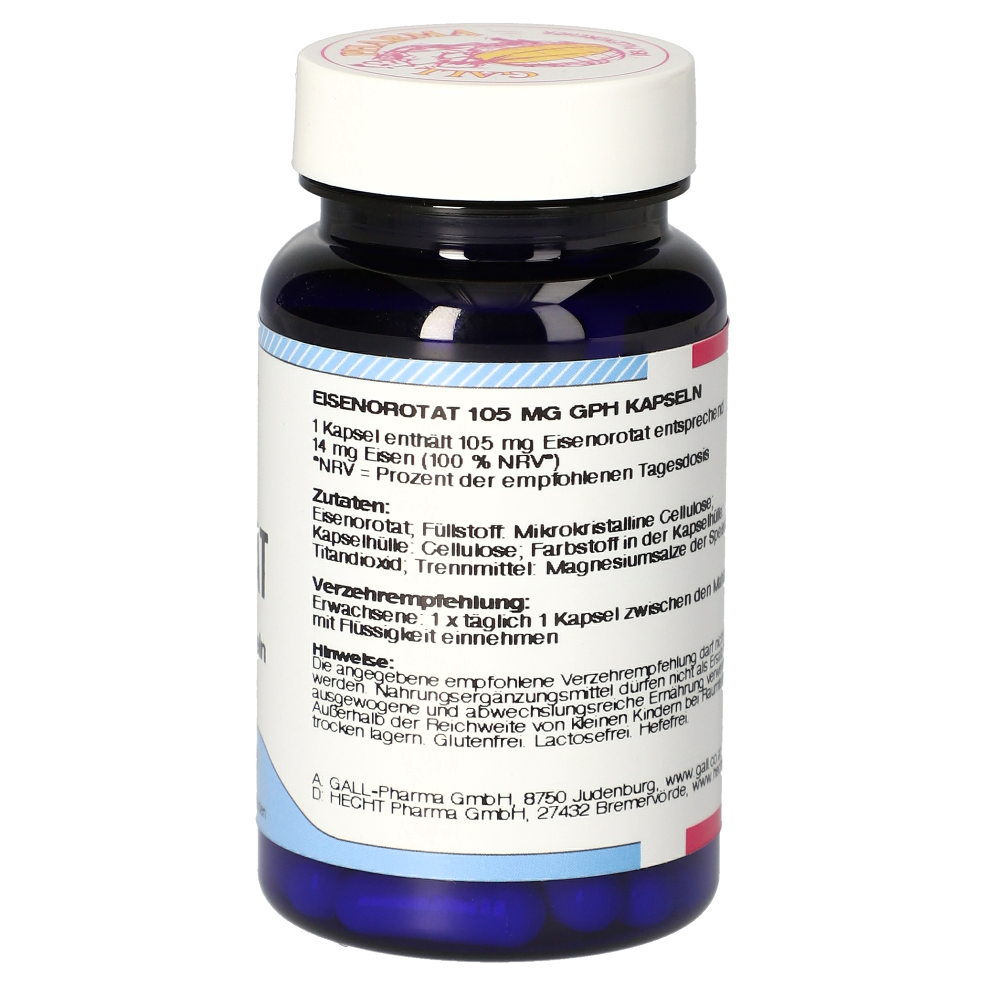 Eisenorotat 105 mg GPH Kapseln