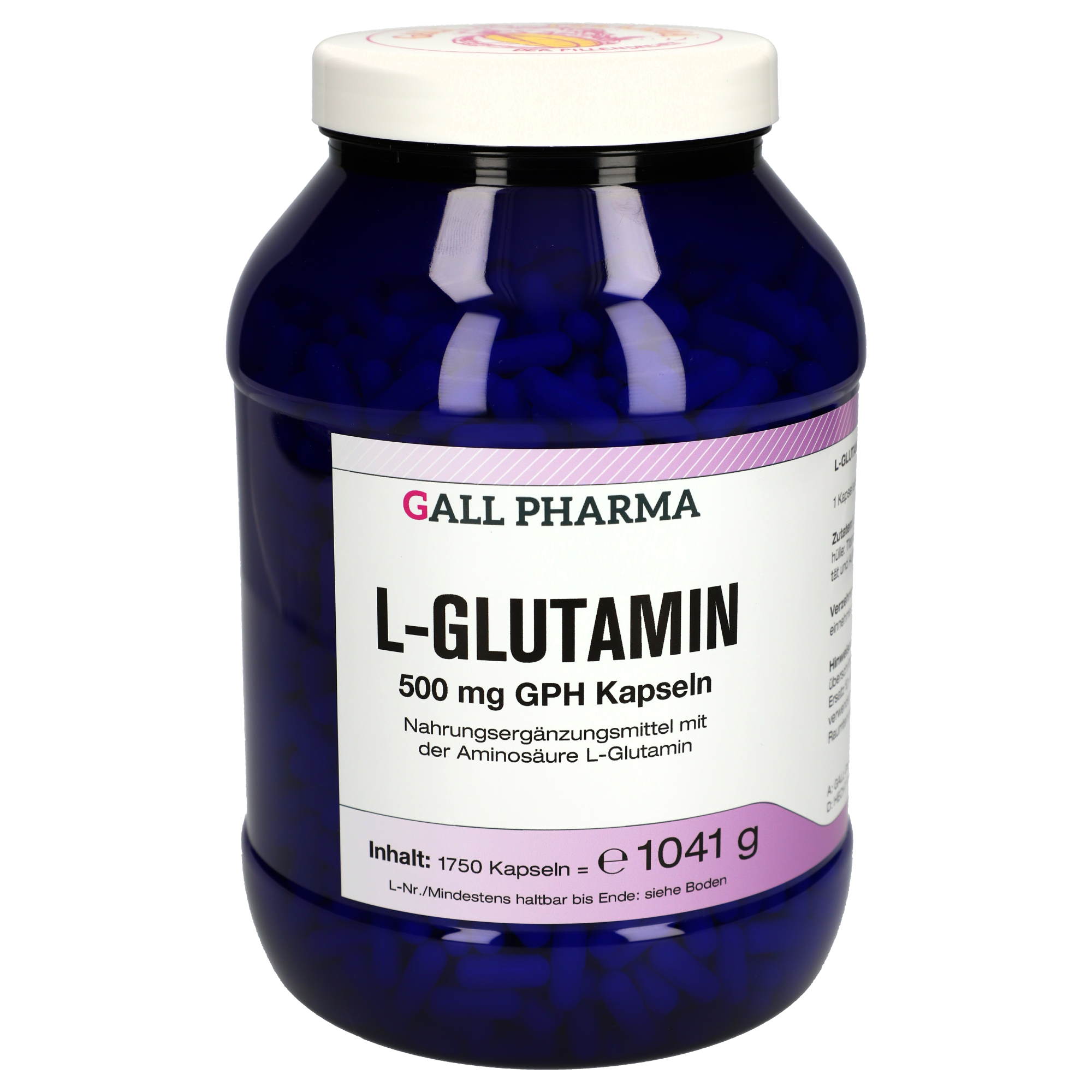 L-Glutamin 500 mg GPH Kapseln