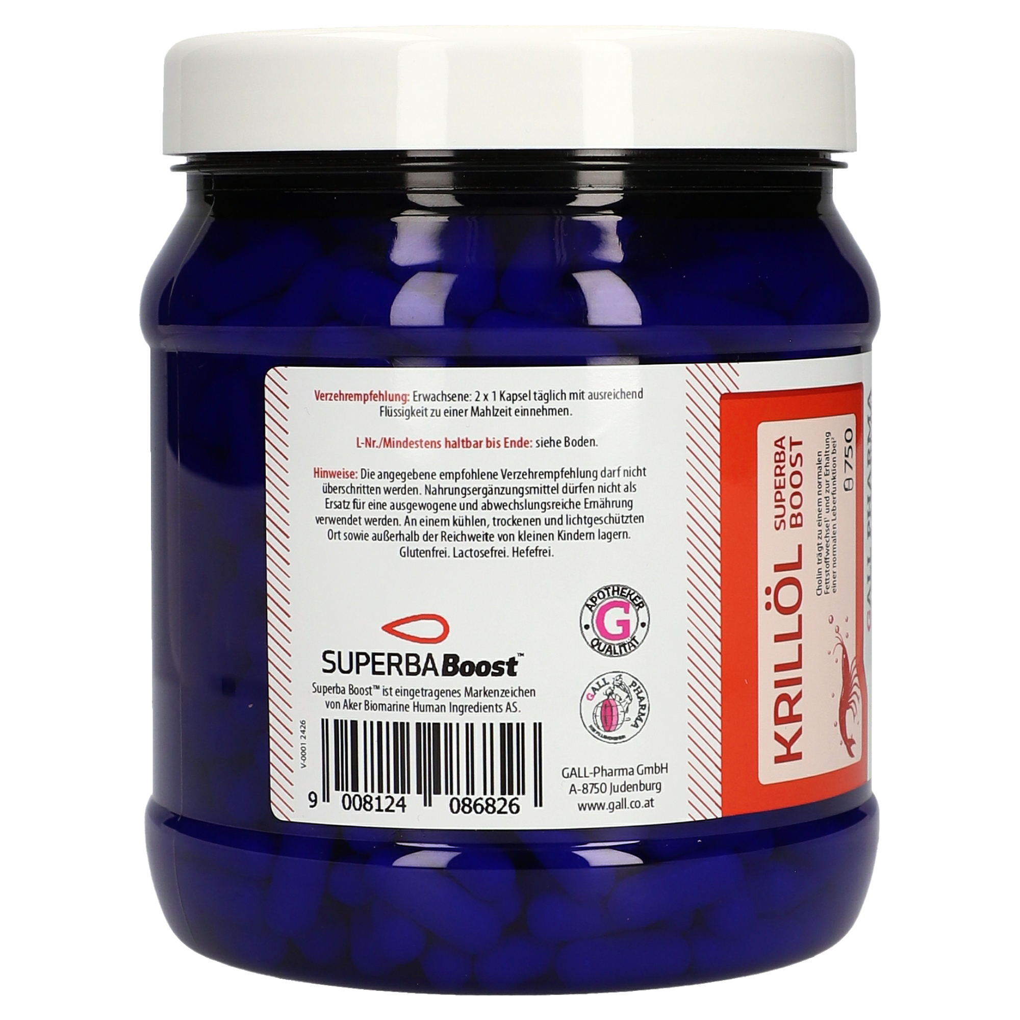 Krillöl Superba Boost 590 mg GPH Kapseln