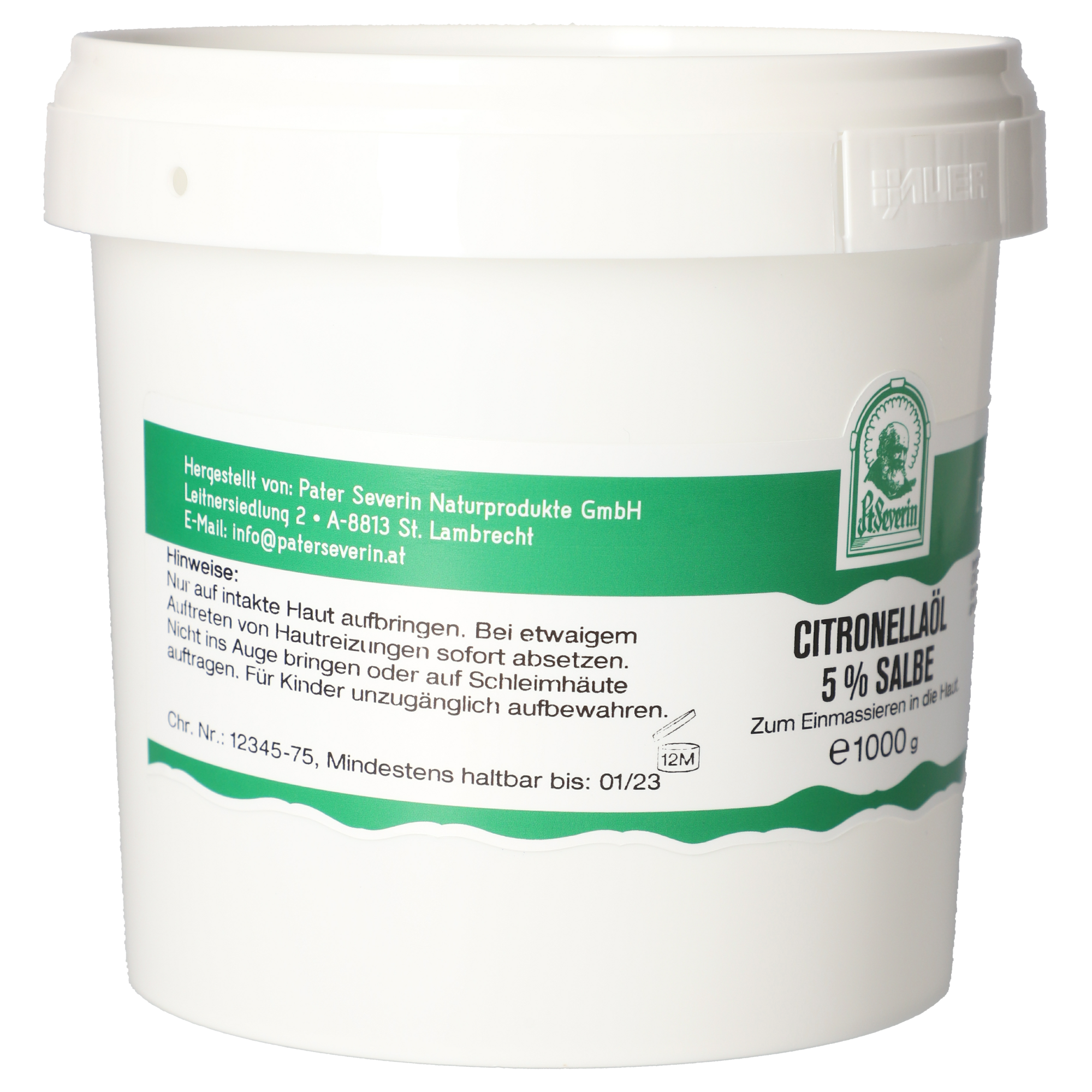 Citronellaöl 5 % Salbe