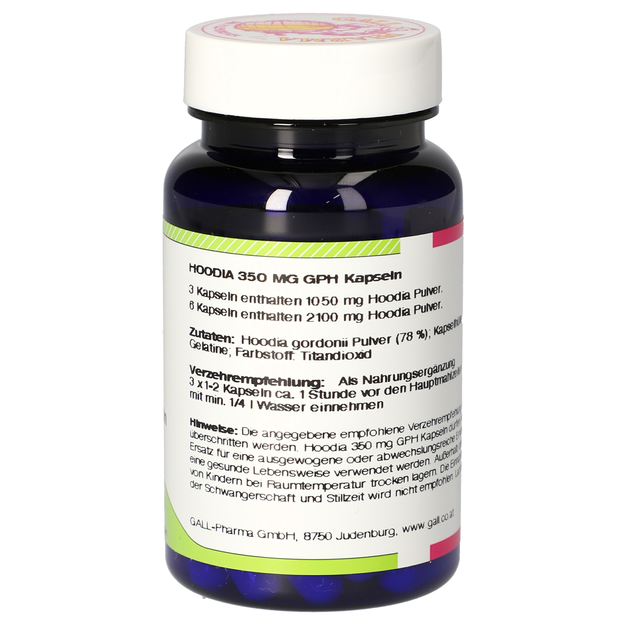 Hoodia 350 mg GPH Kapseln