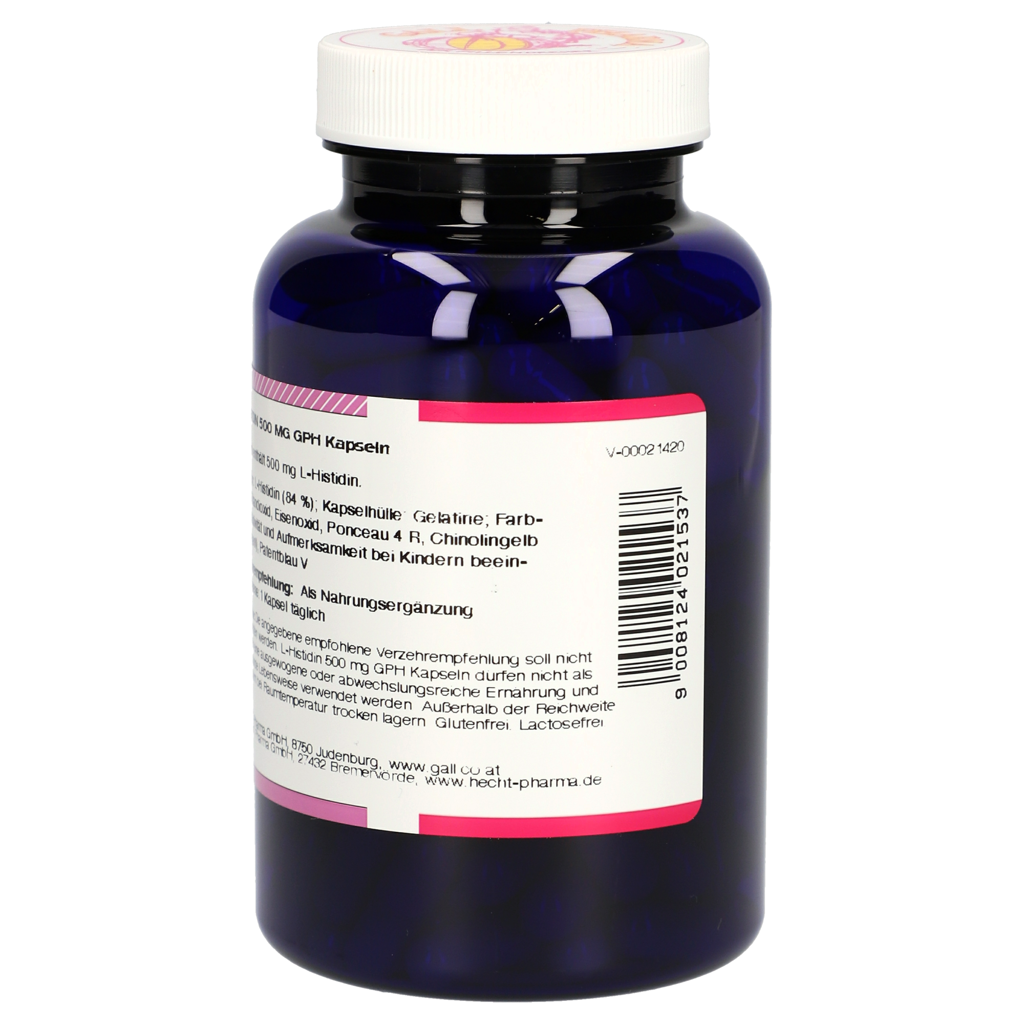 L-Histidin 500 mg GPH Kapseln