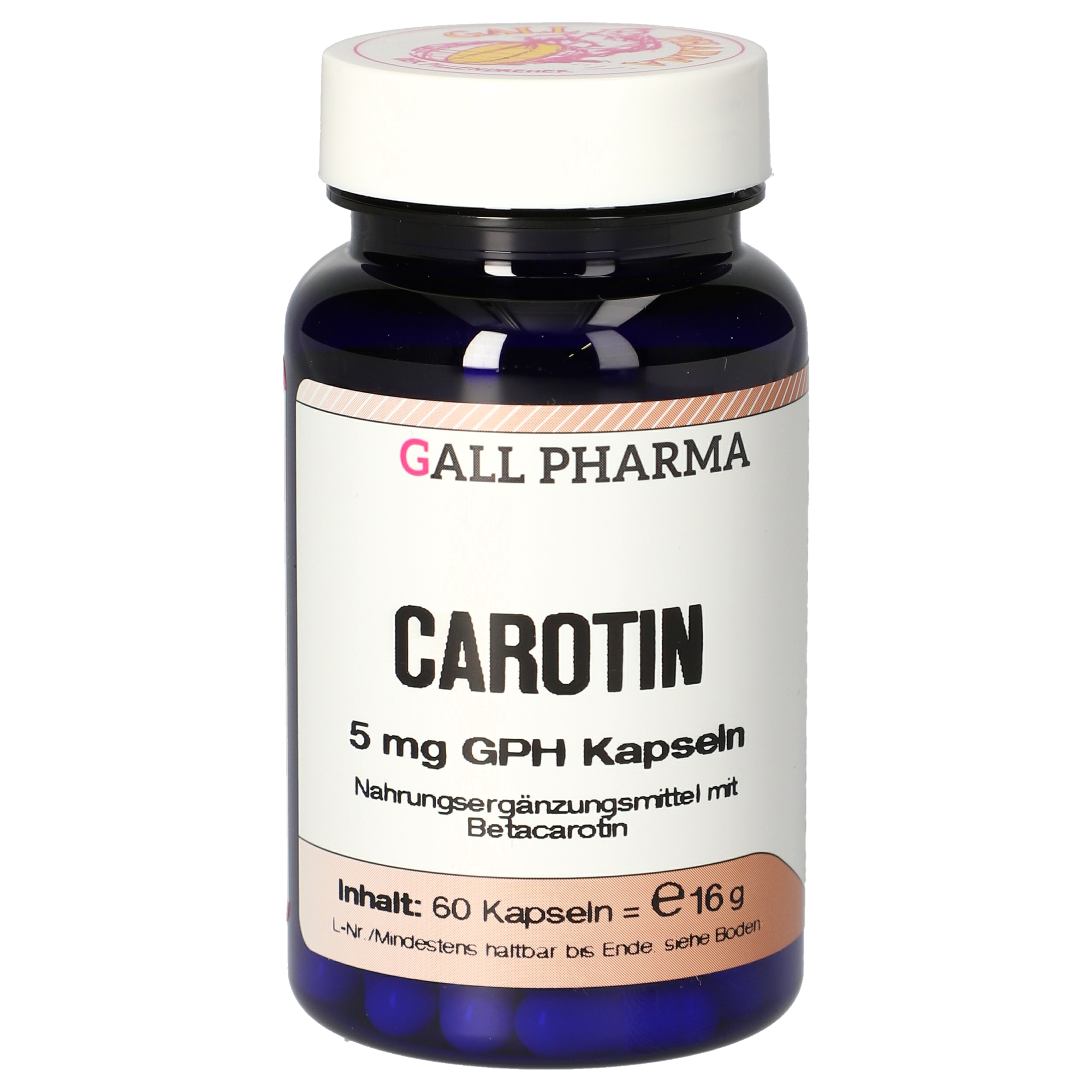 Carotin 5 mg GPH Kapseln