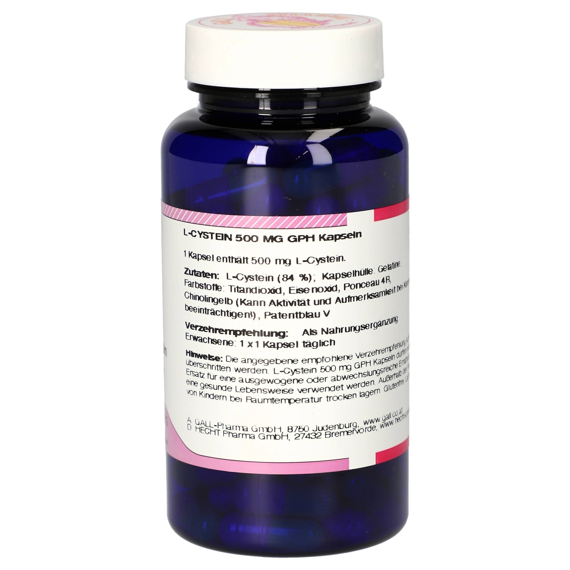 L-Cystein 500 mg GPH Kapseln