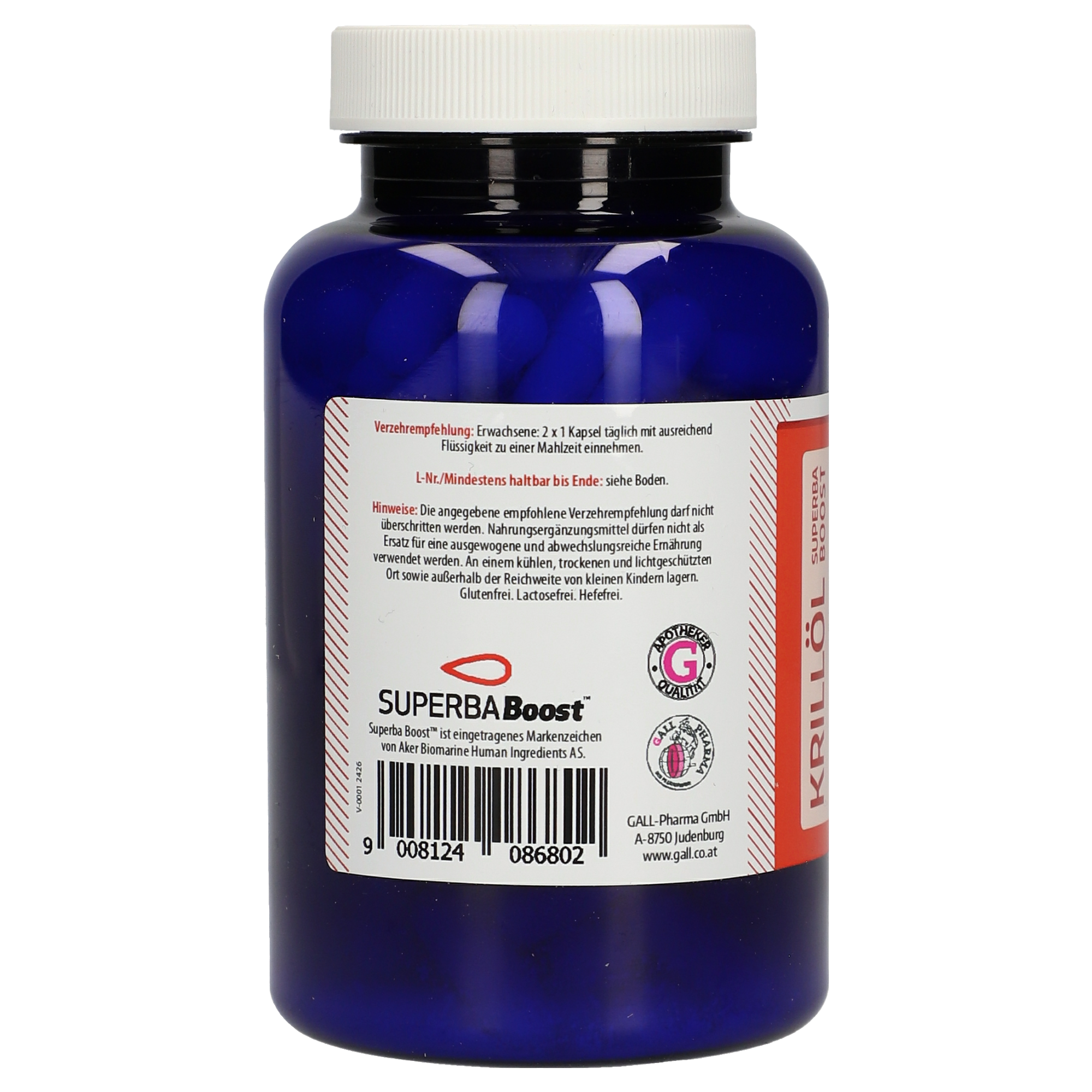Krillöl Superba Boost 590 mg GPH Kapseln