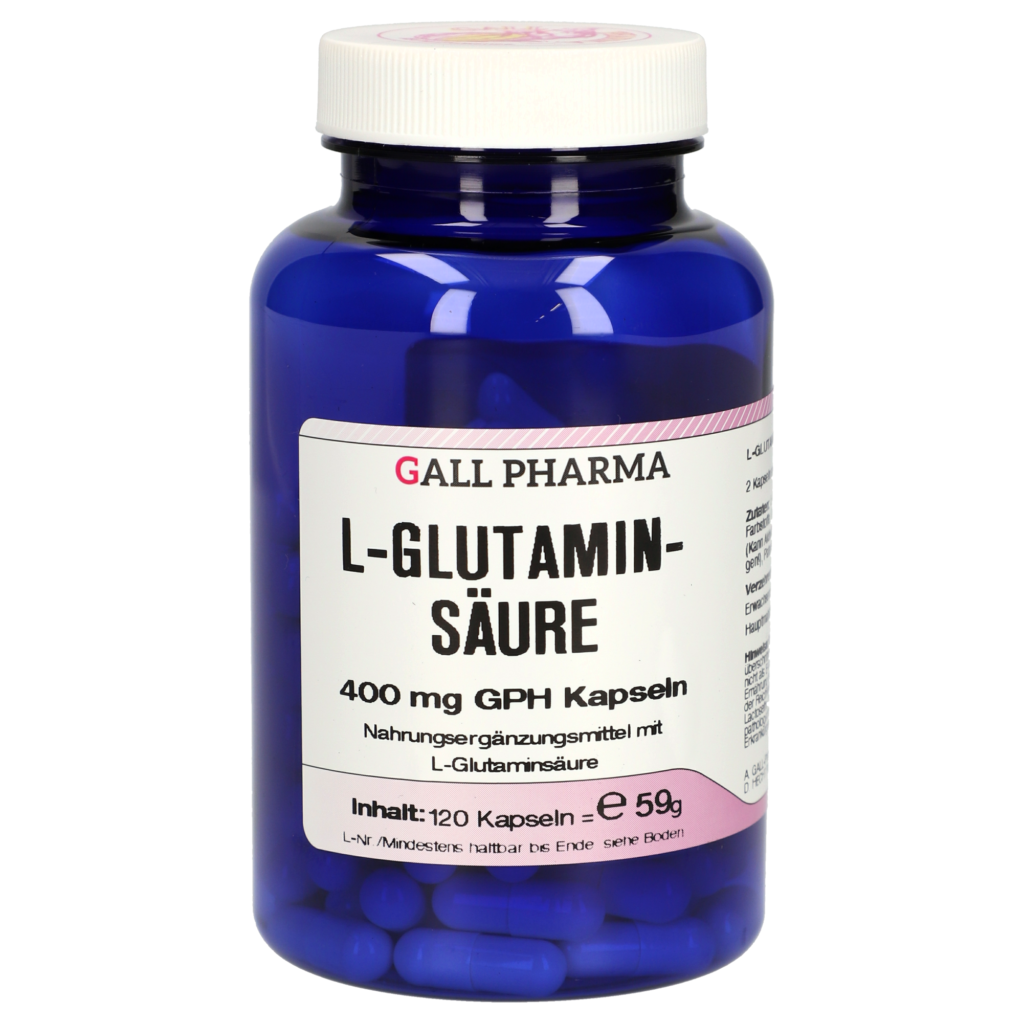 L-Glutaminsäure 400 mg GPH Kapseln
