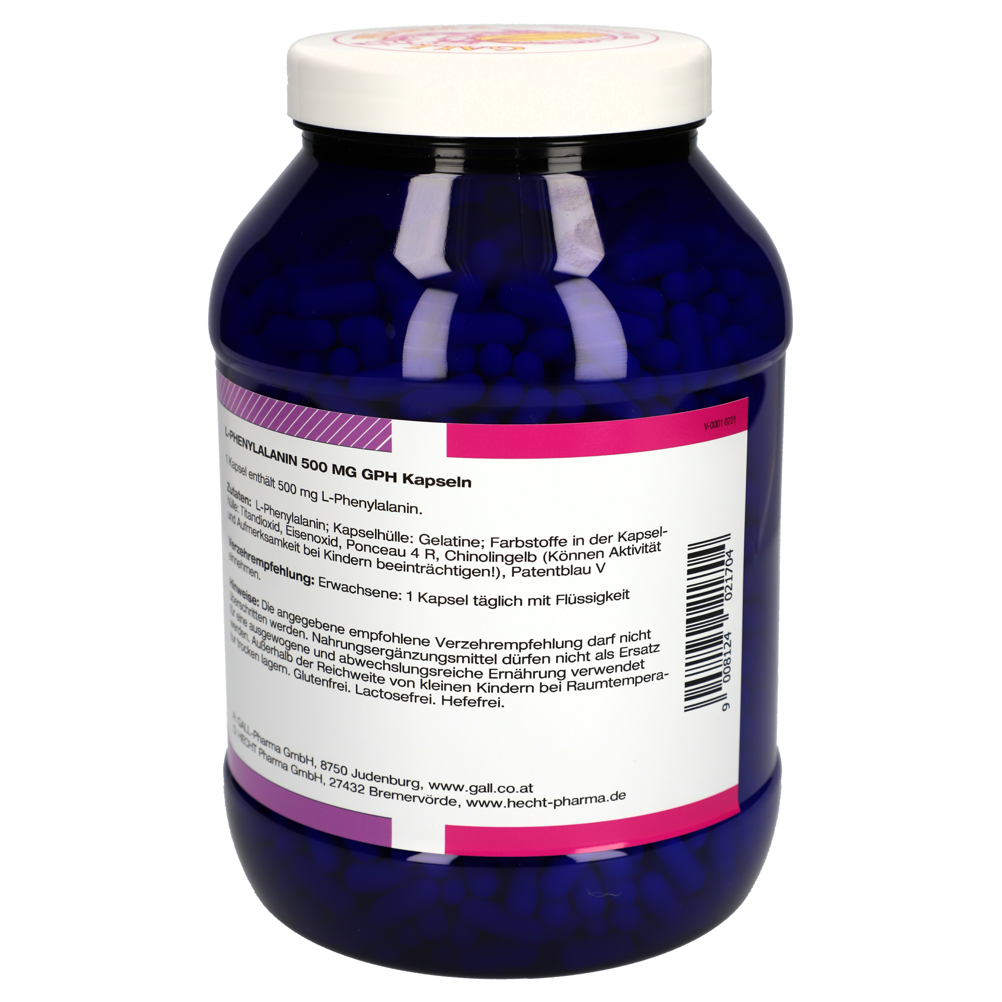 L-Phenylalanin 500 mg GPH Kapseln