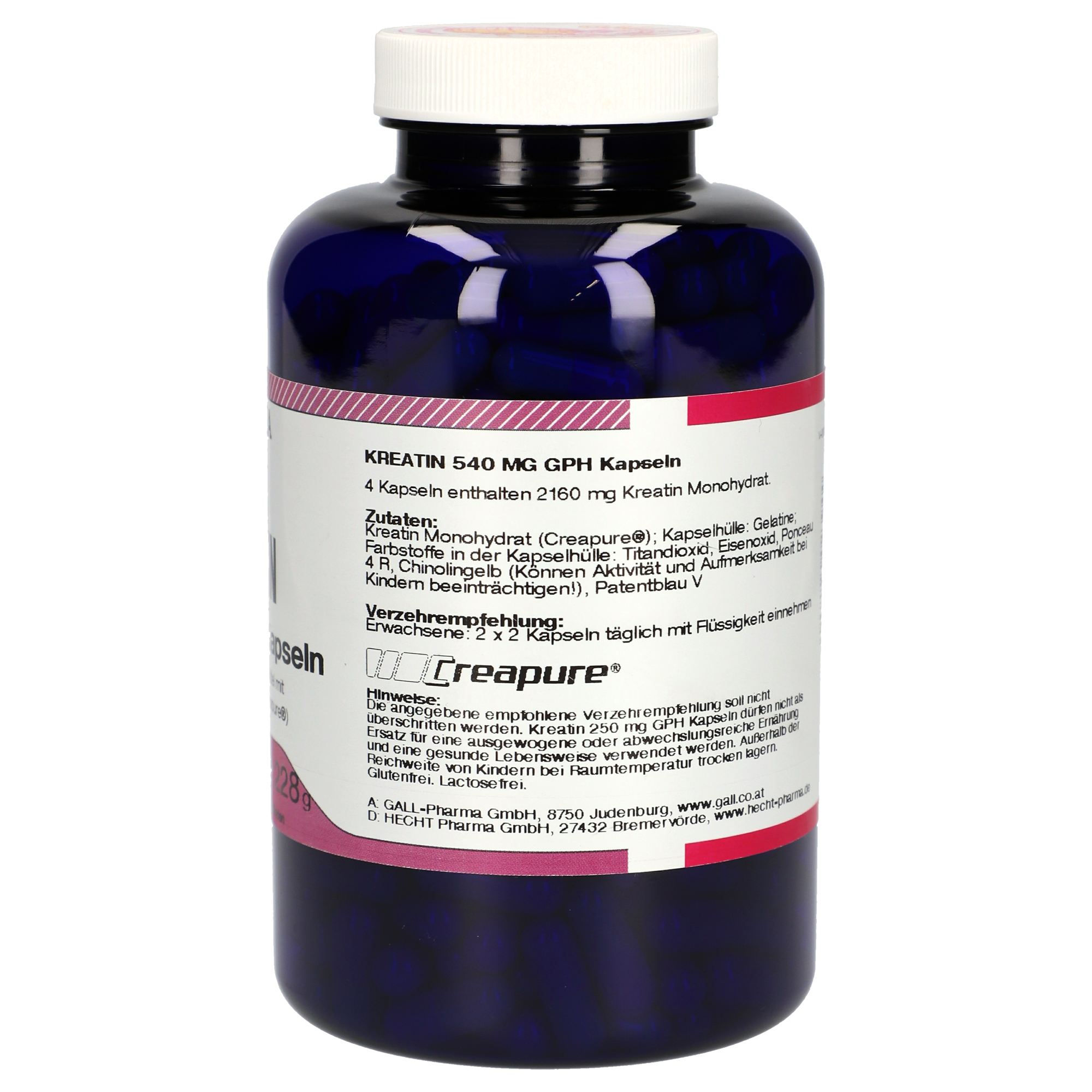 Kreatin 540 mg GPH Kapseln