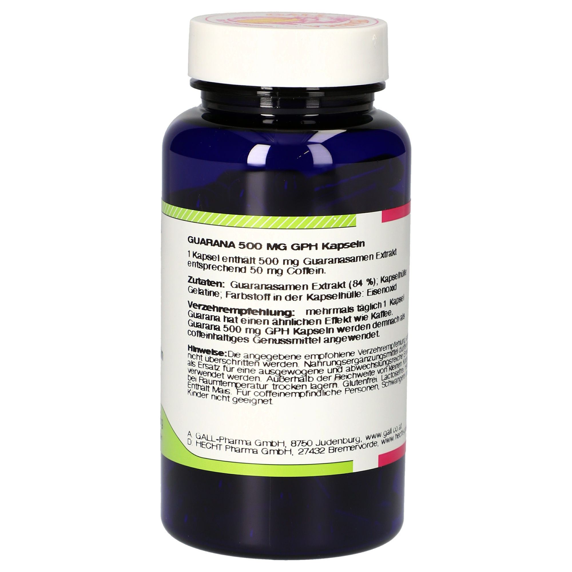 Guarana 500 mg GPH Kapseln