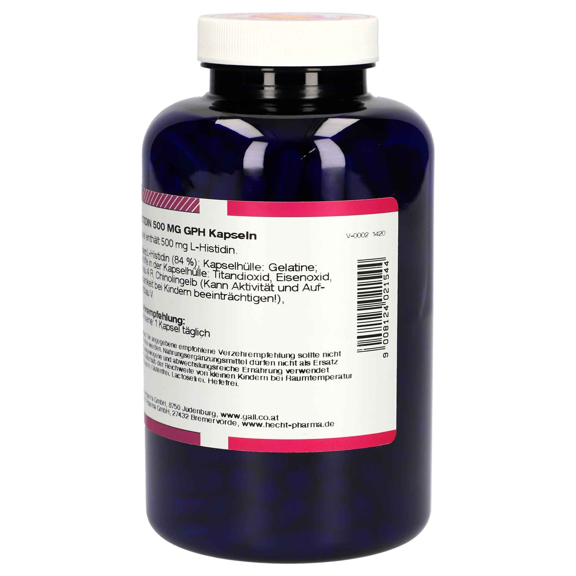 L-Histidin 500 mg GPH Kapseln